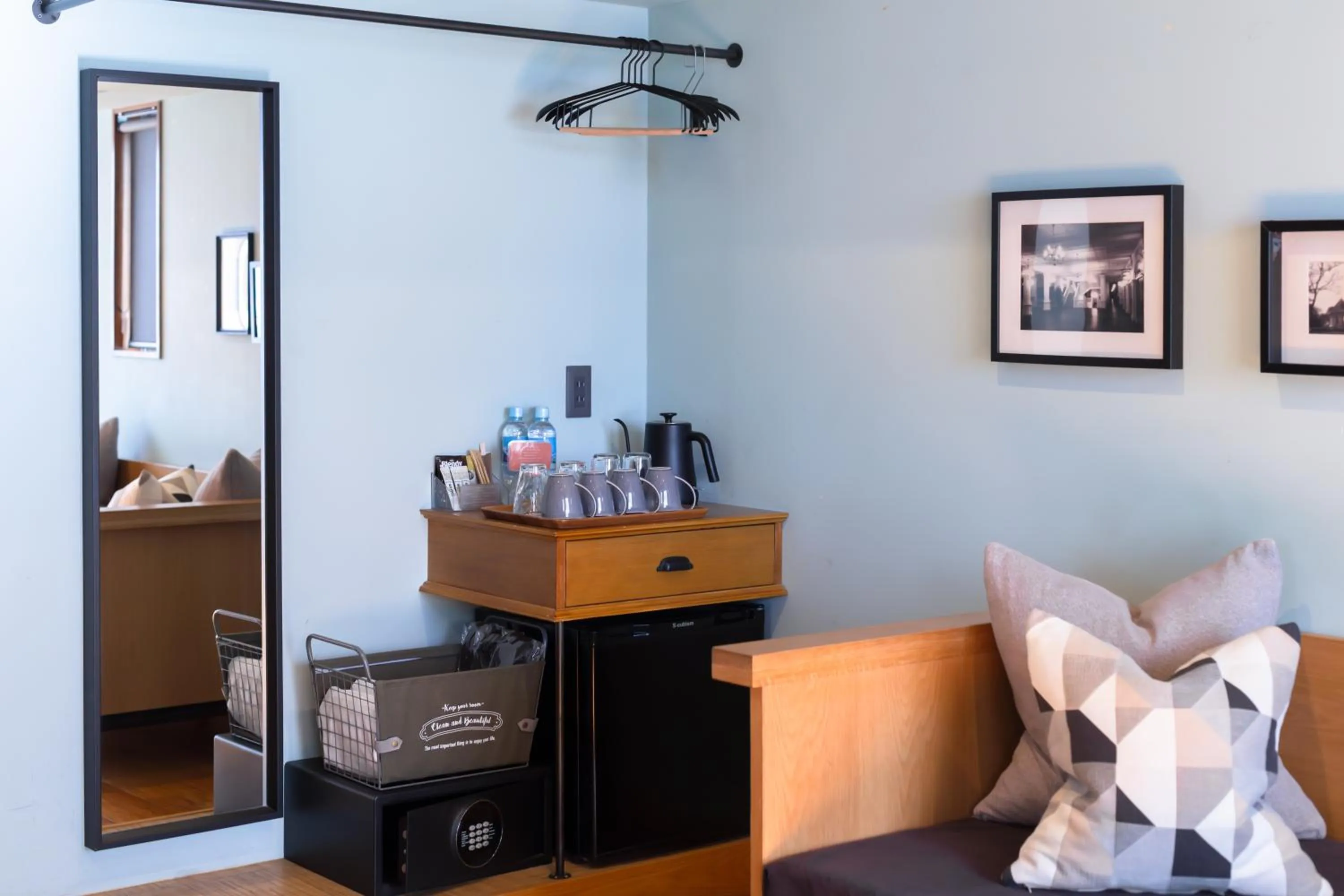 furniture, Bed in Hotel Vintage Tokyo Tsukiji