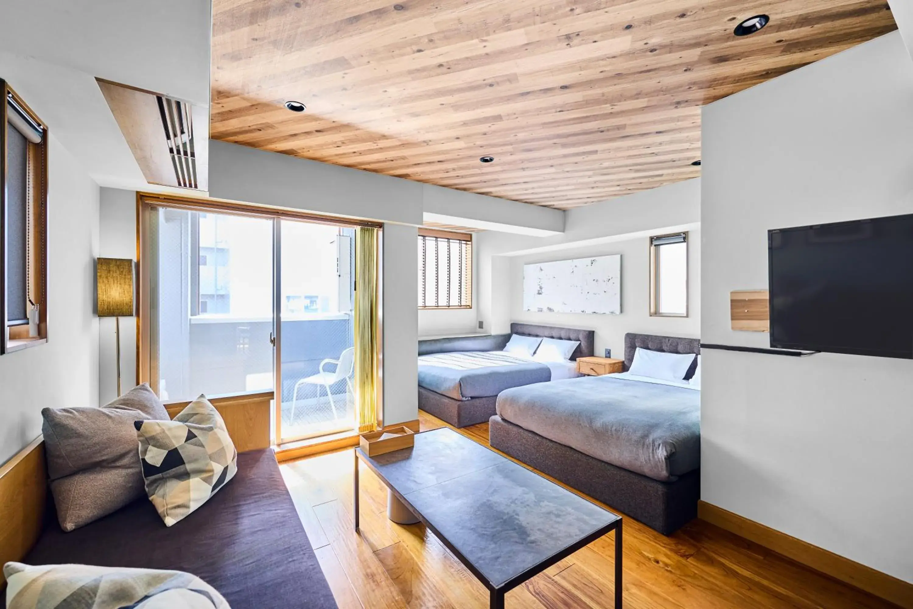 Photo of the whole room, Bed in Hotel Vintage Tokyo Tsukiji Photo of the whole room, Bed in Hotel Vintage Tokyo Tsukiji