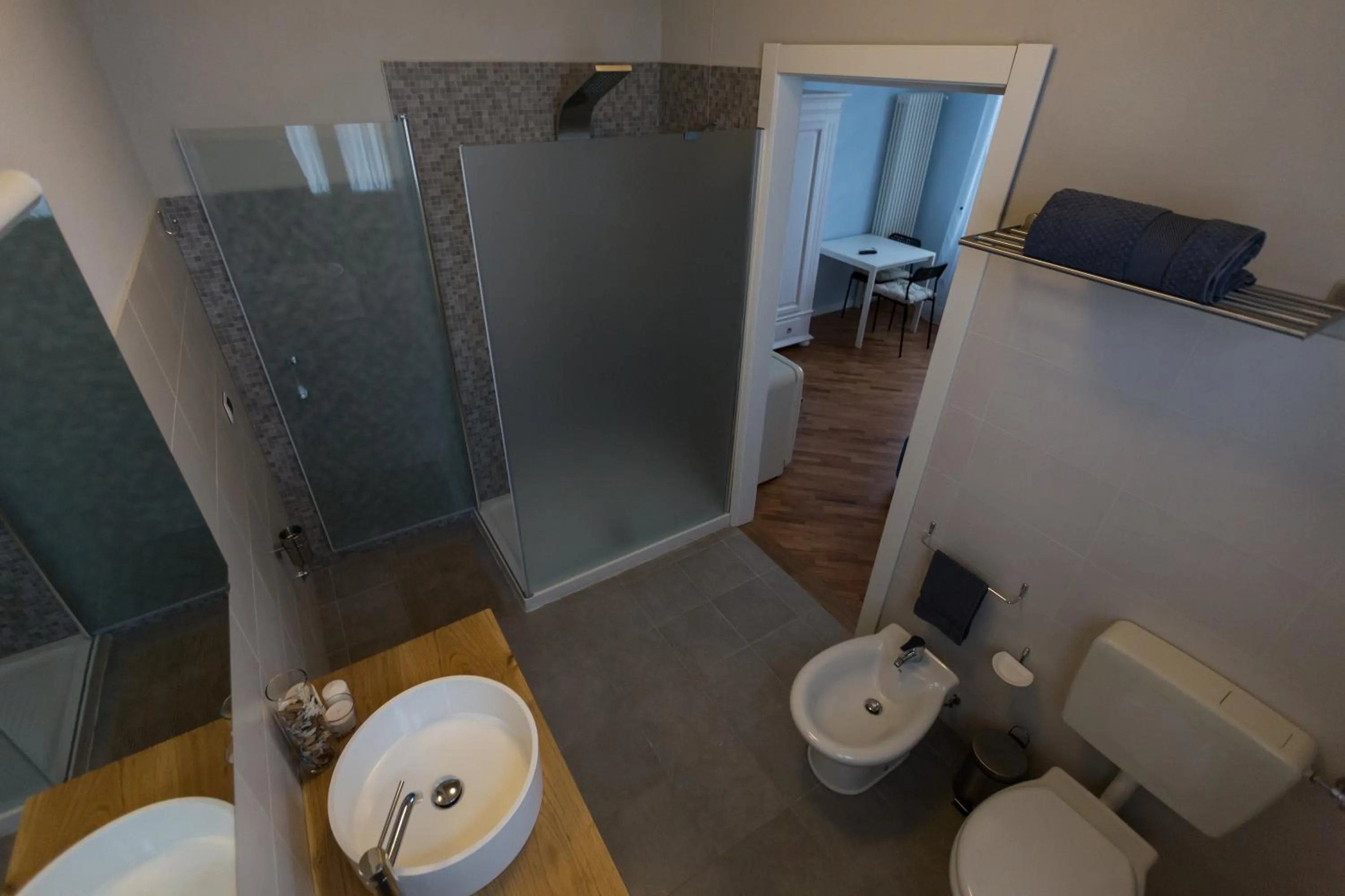 Bathroom in Agriturismo Oinoe