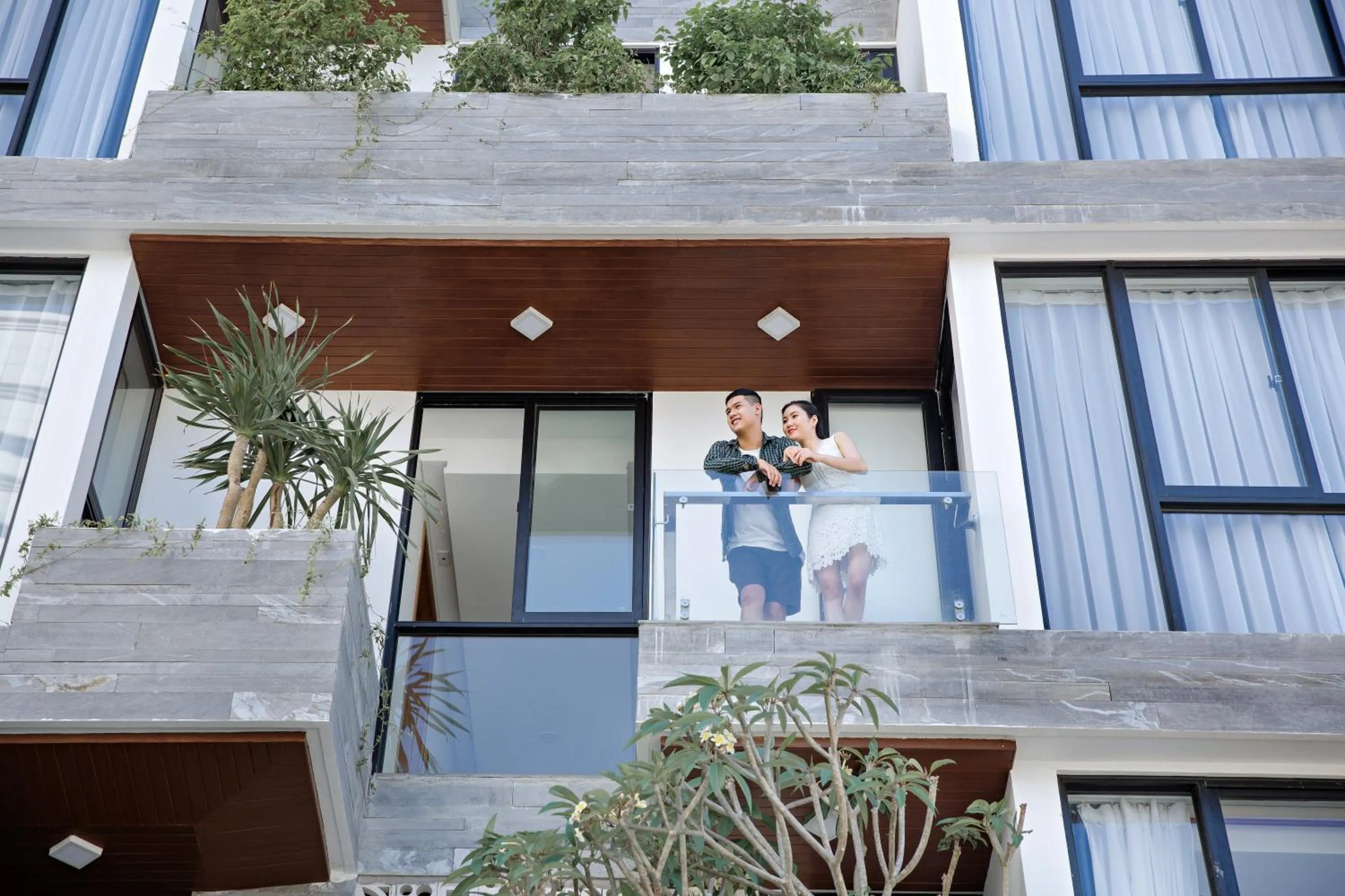 Balcony/Terrace in Animor Green Home Villa Da Nang