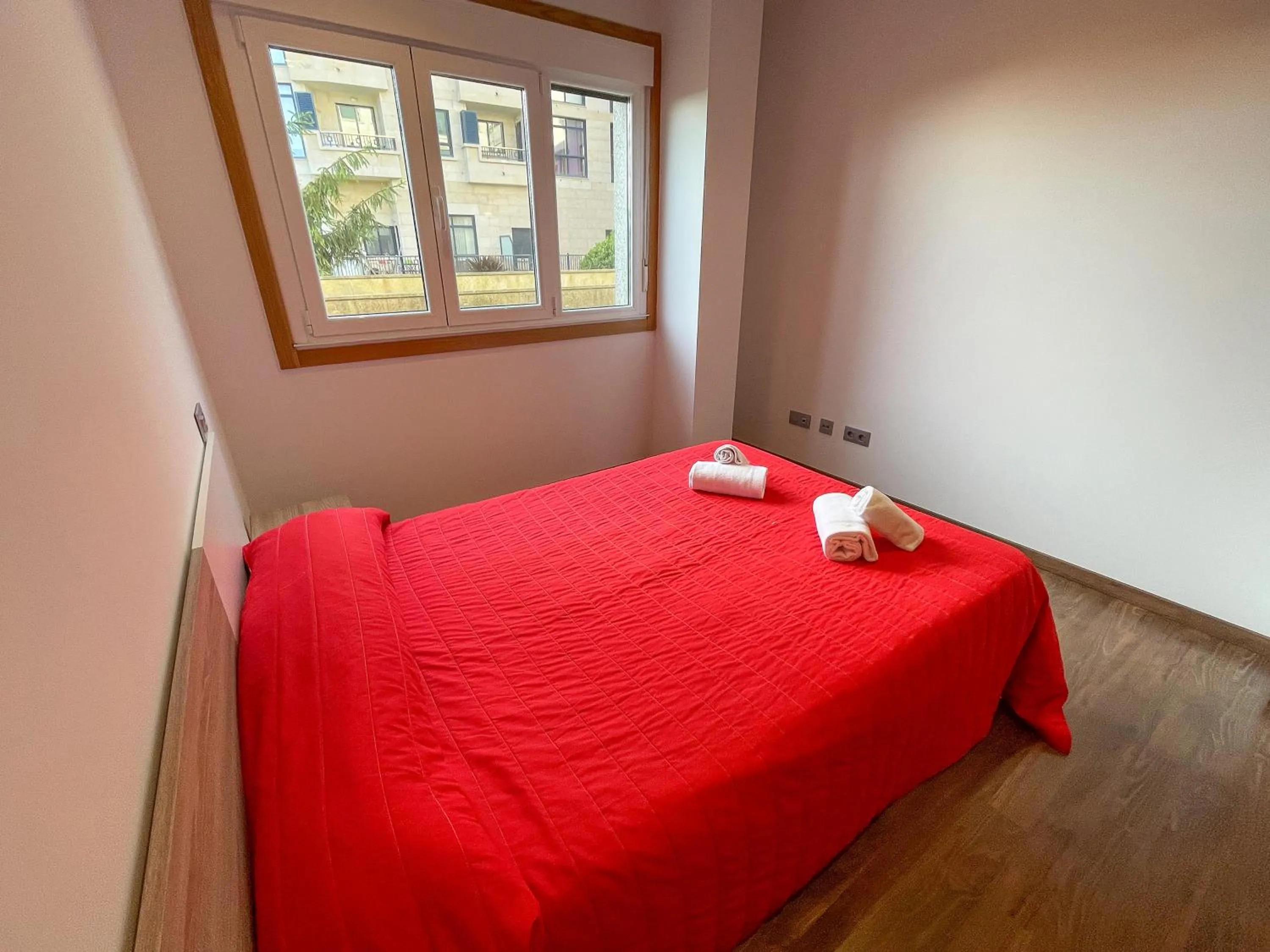 Bed in Apartamentos Revolta Sanxenxo 3000