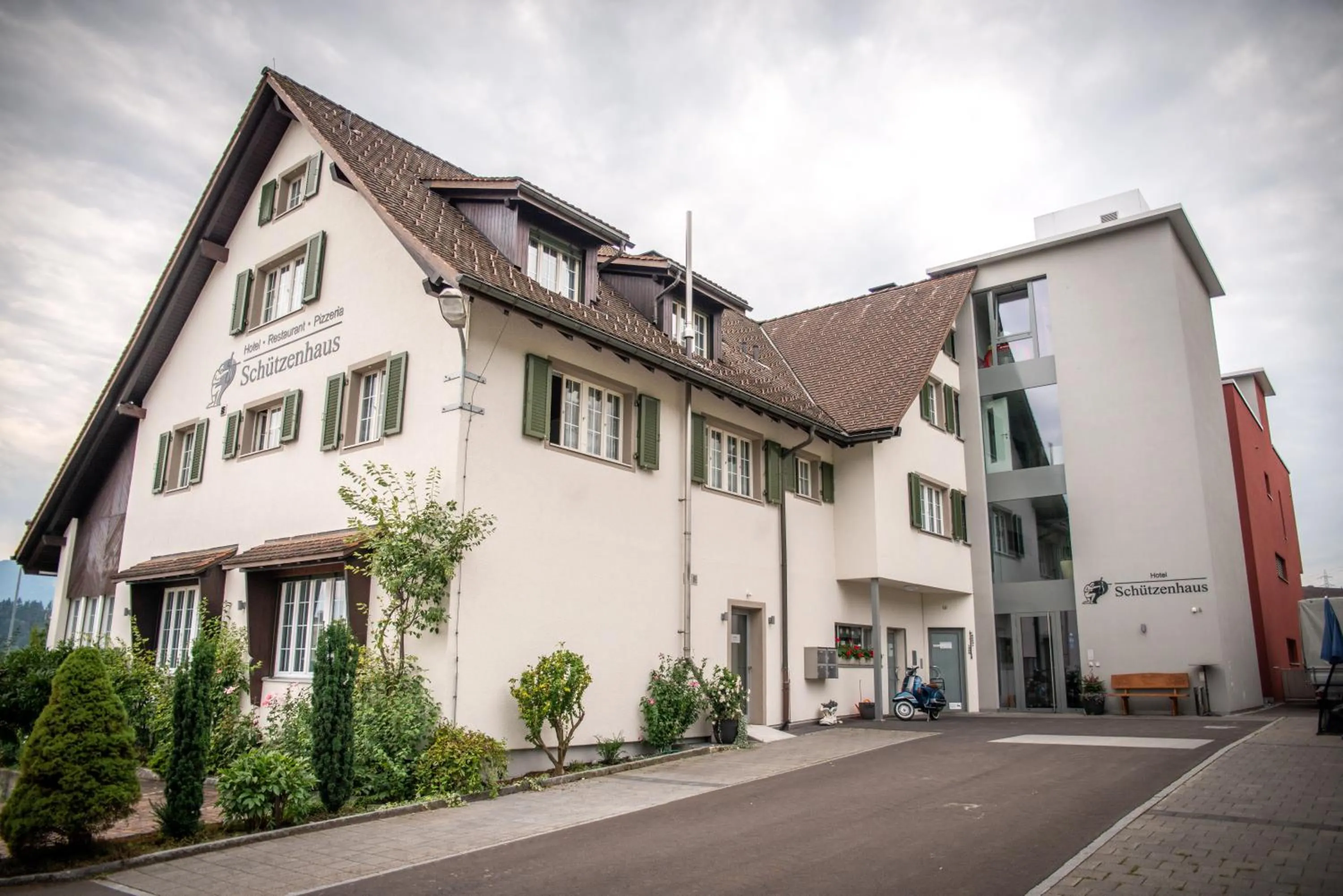 Property building in Hotel Schützenhaus