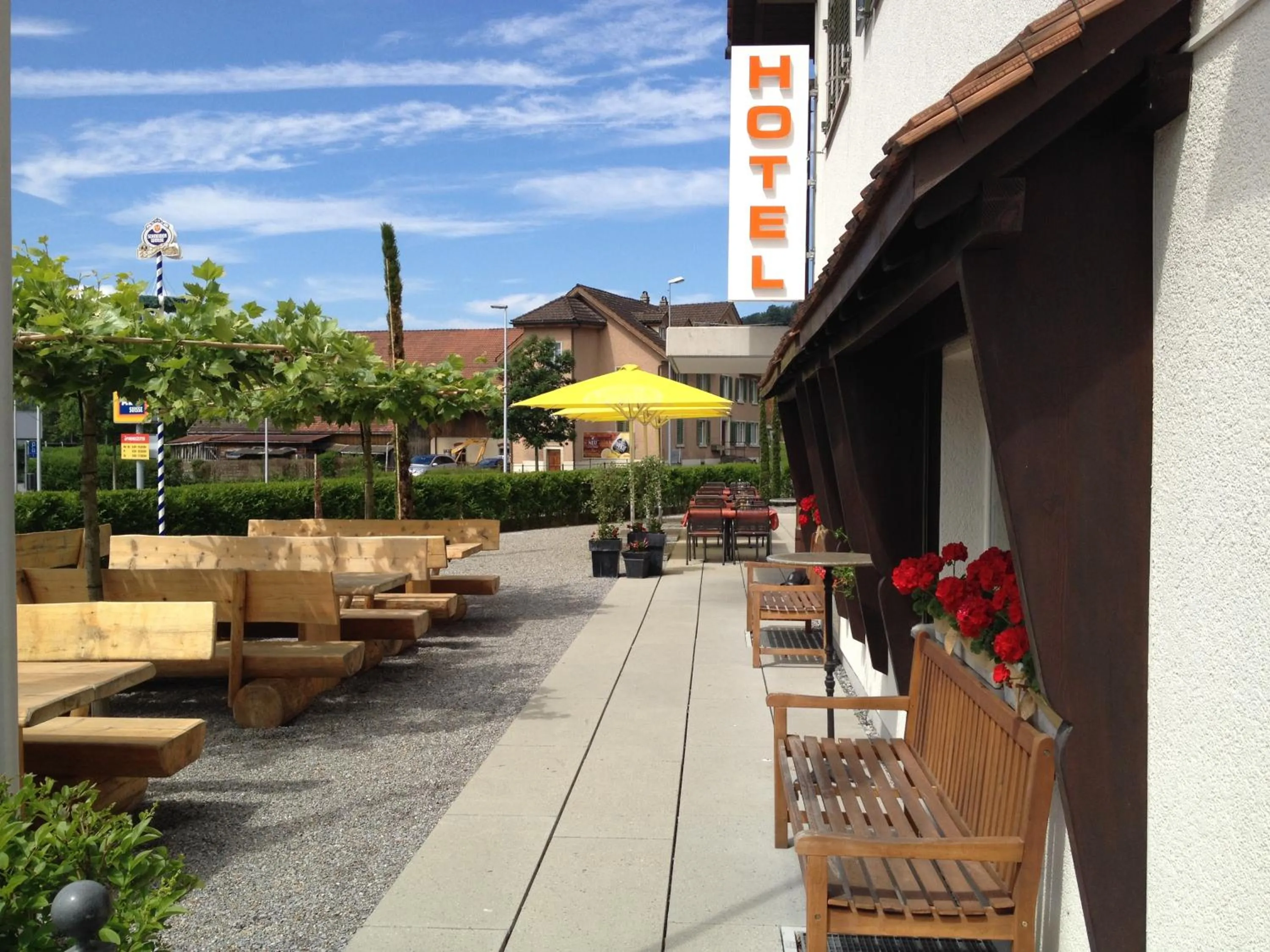 Patio in Hotel Schützenhaus