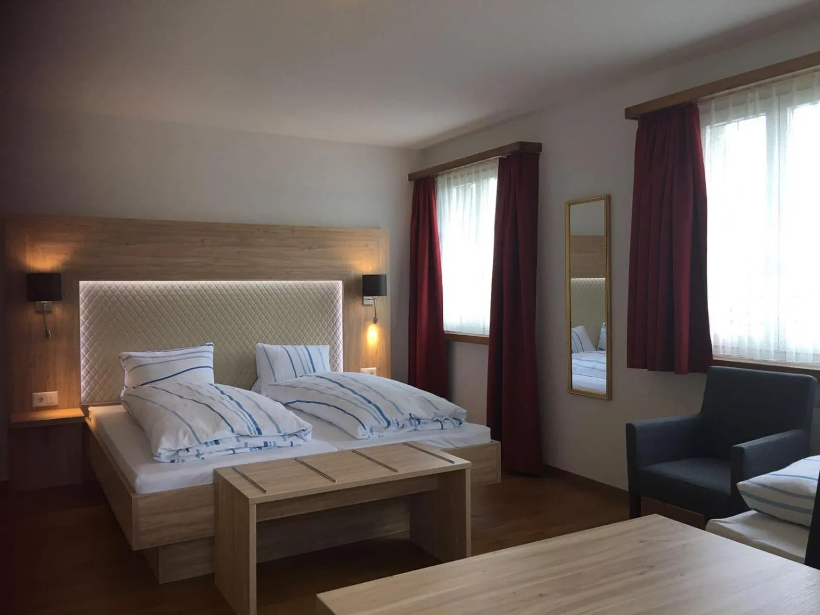 Bed in Hotel Schützenhaus