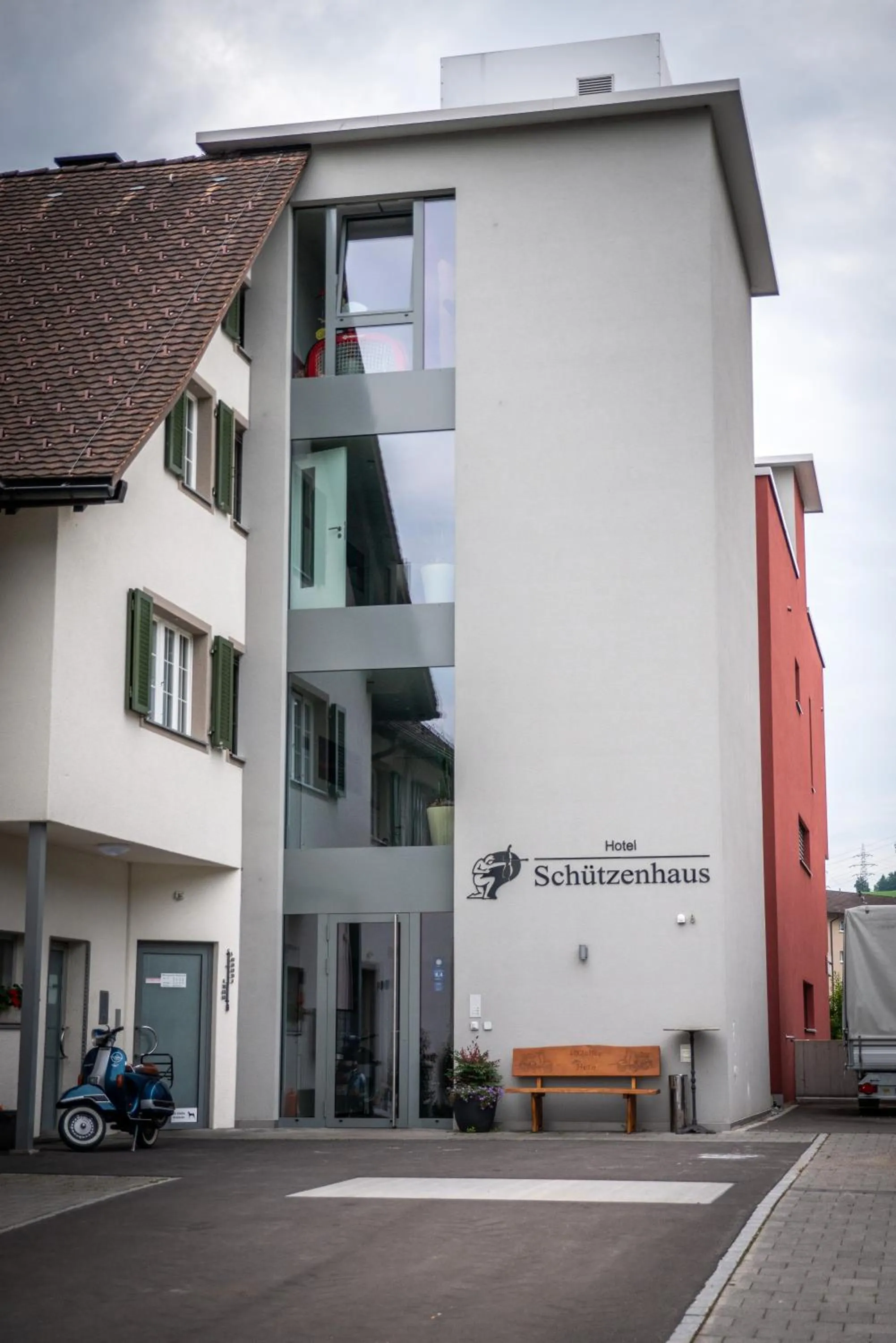 Property building in Hotel Schützenhaus