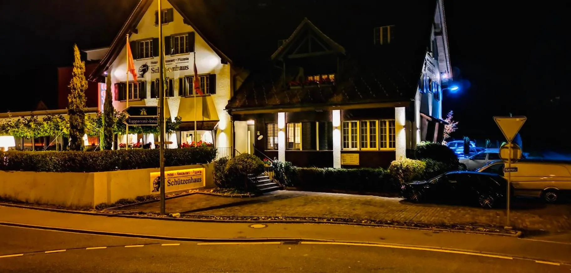 On site in Hotel Schützenhaus
