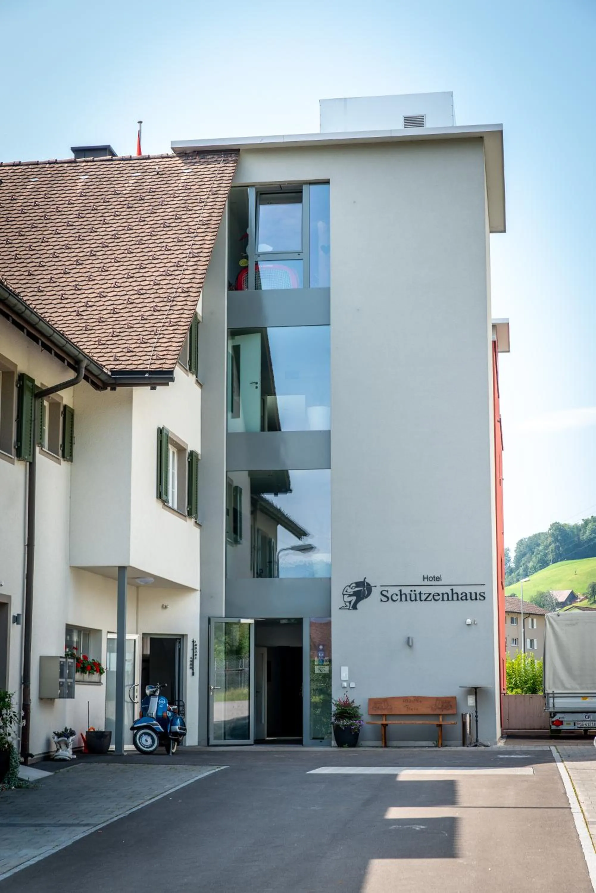 Property building in Hotel Schützenhaus