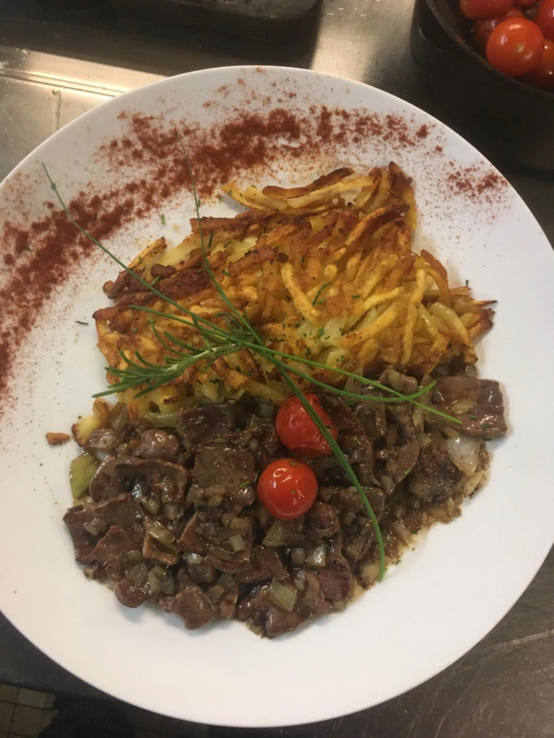 Food and drinks in Hotel Schützenhaus