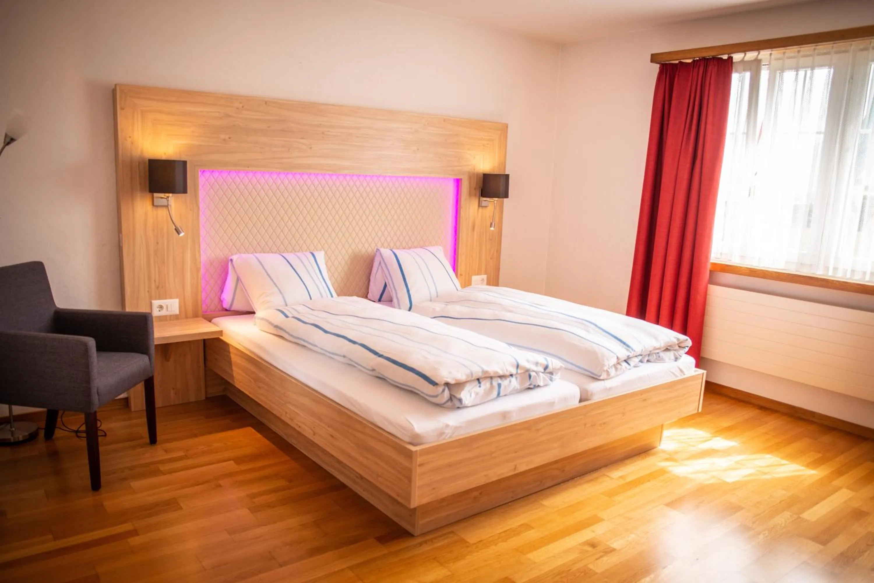 Bed in Hotel Schützenhaus