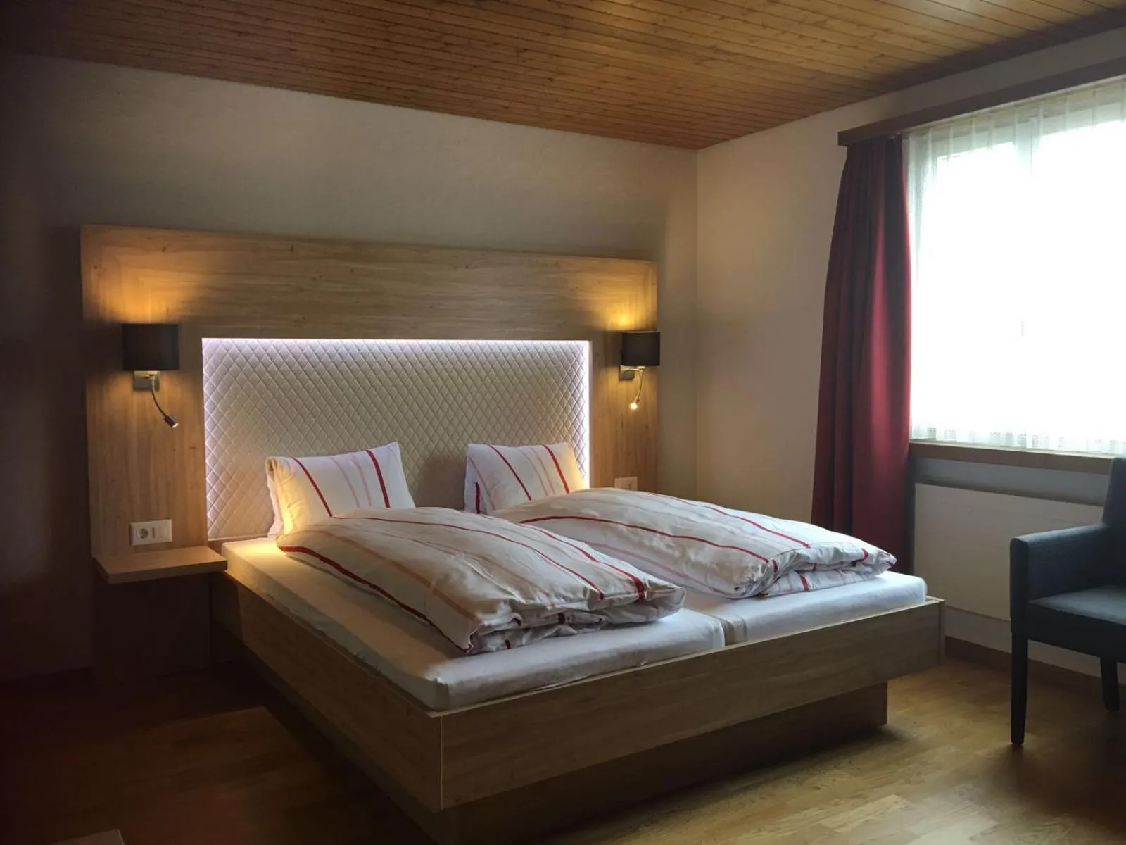 Bed in Hotel Schützenhaus