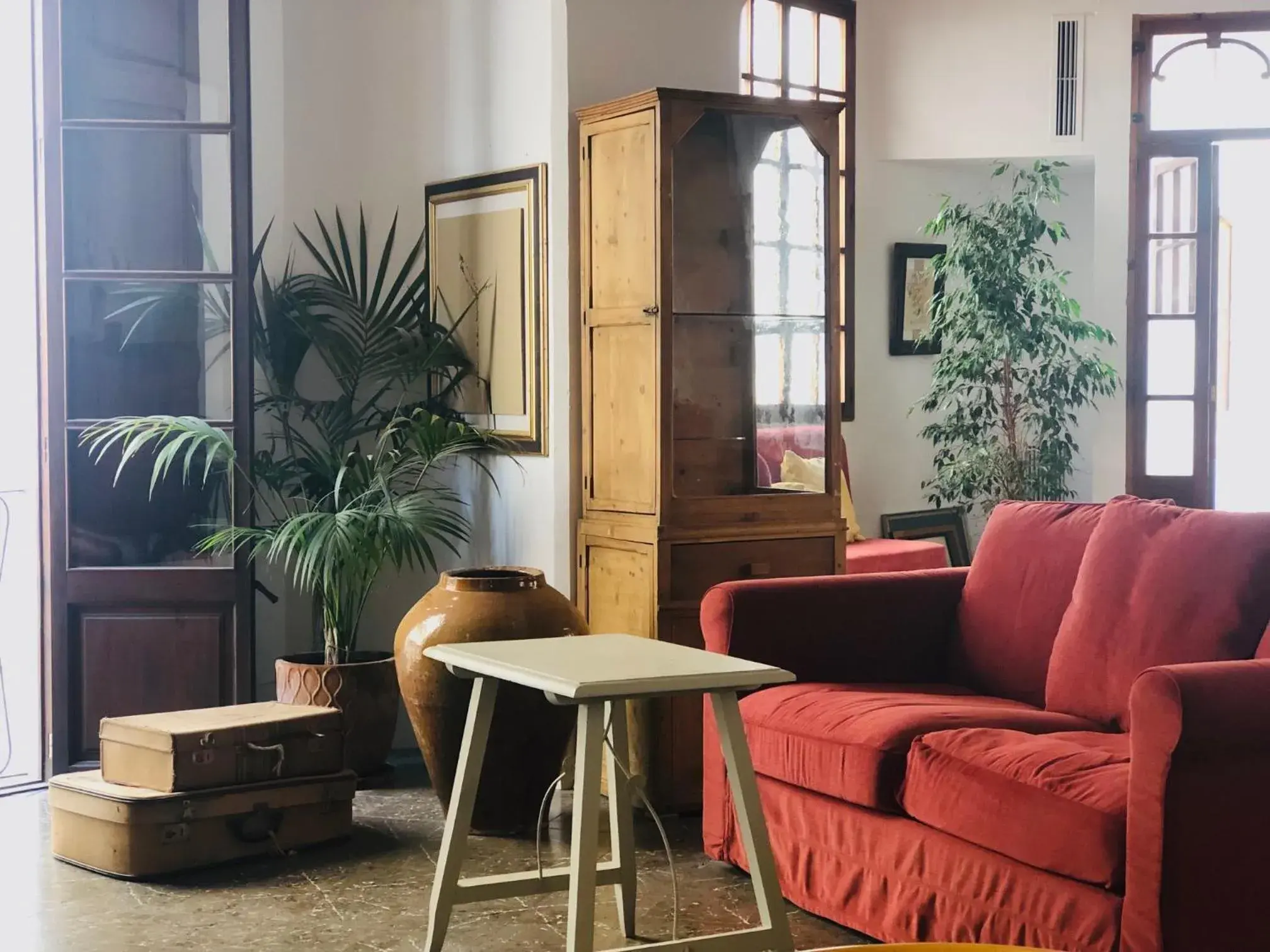 Living room in Hotel Forn Nou Living room in Hotel Forn Nou