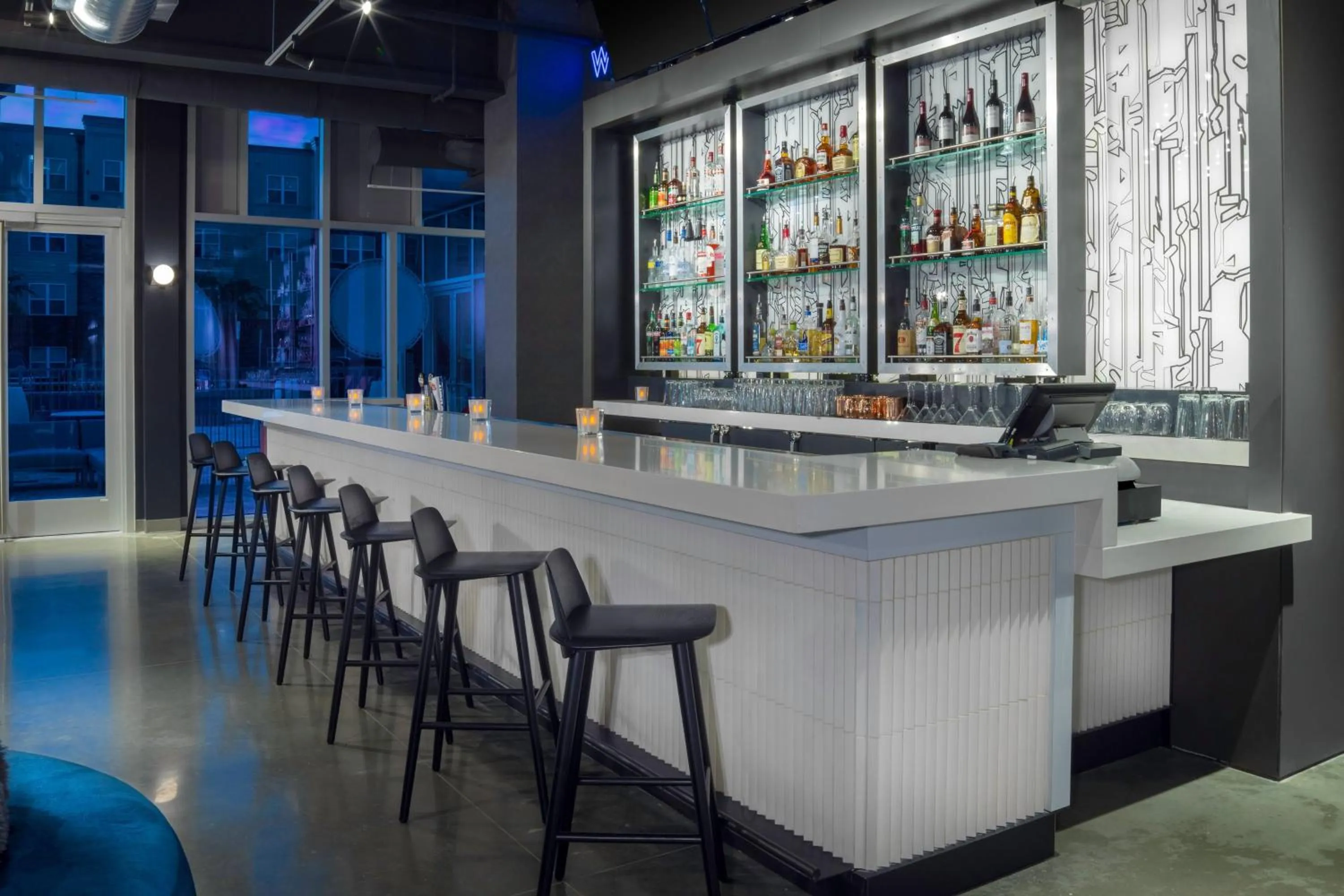 Lounge or bar in Aloft Gainesville University Area