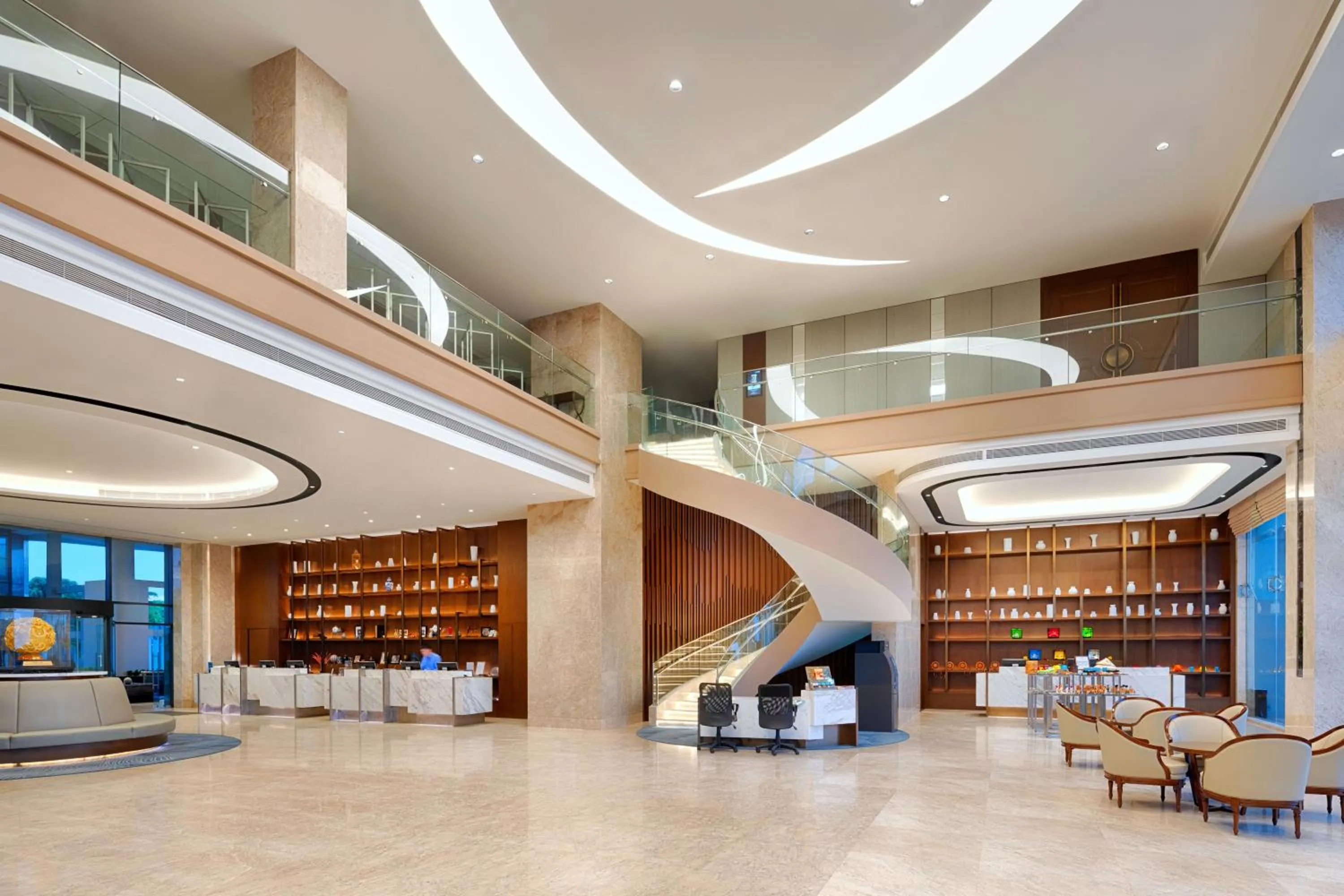 Lobby or reception in Four Points by Sheraton Danang