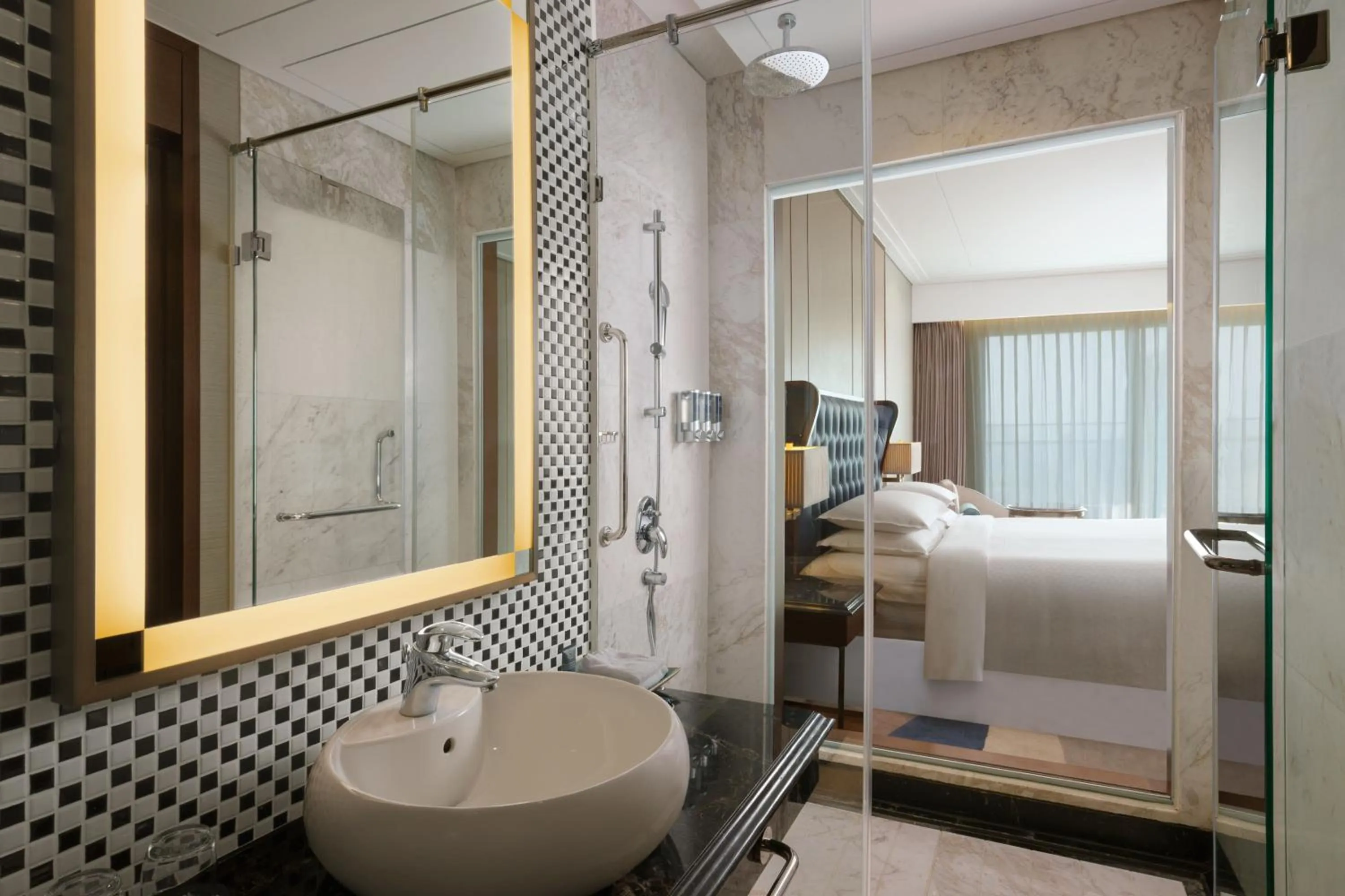Bathroom, Bed in Four Points by Sheraton Danang
