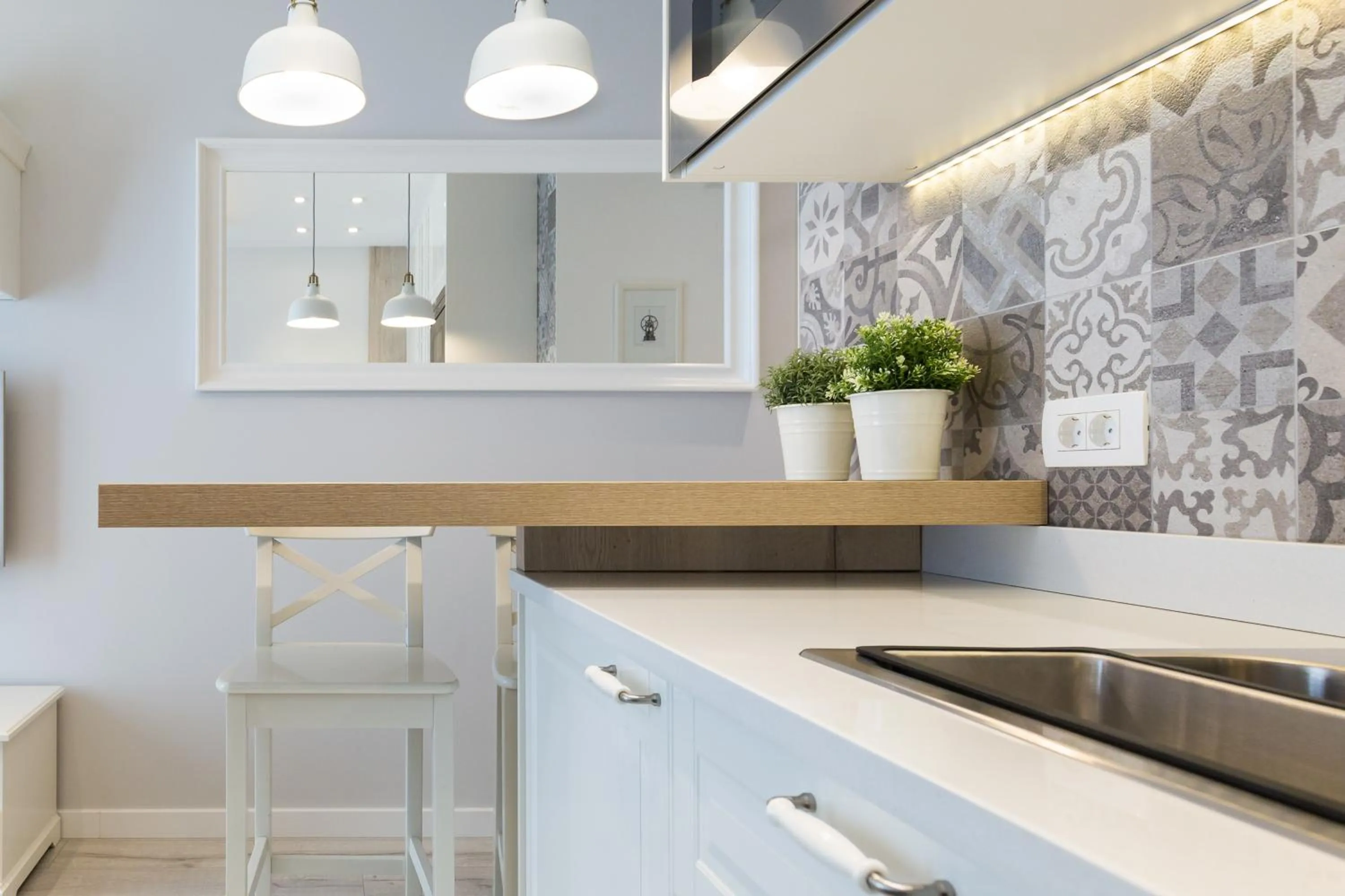 Kitchen or kitchenette in Classy Design Accommodation