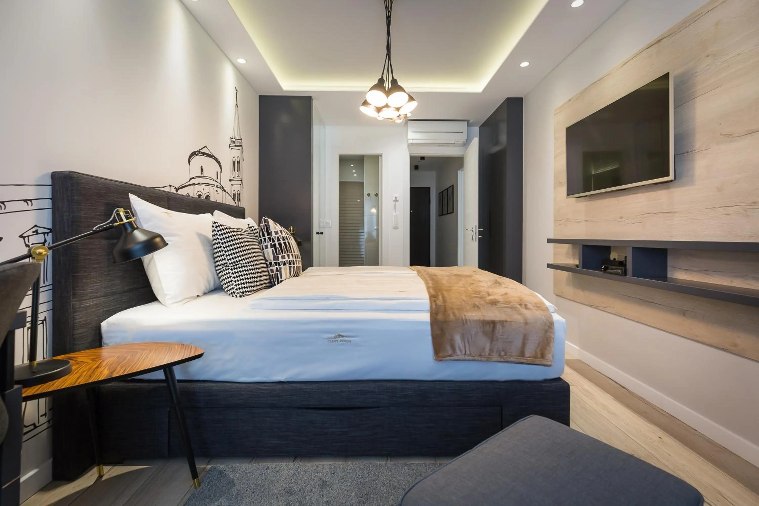 Bedroom, Bed in Classy Design Accommodation