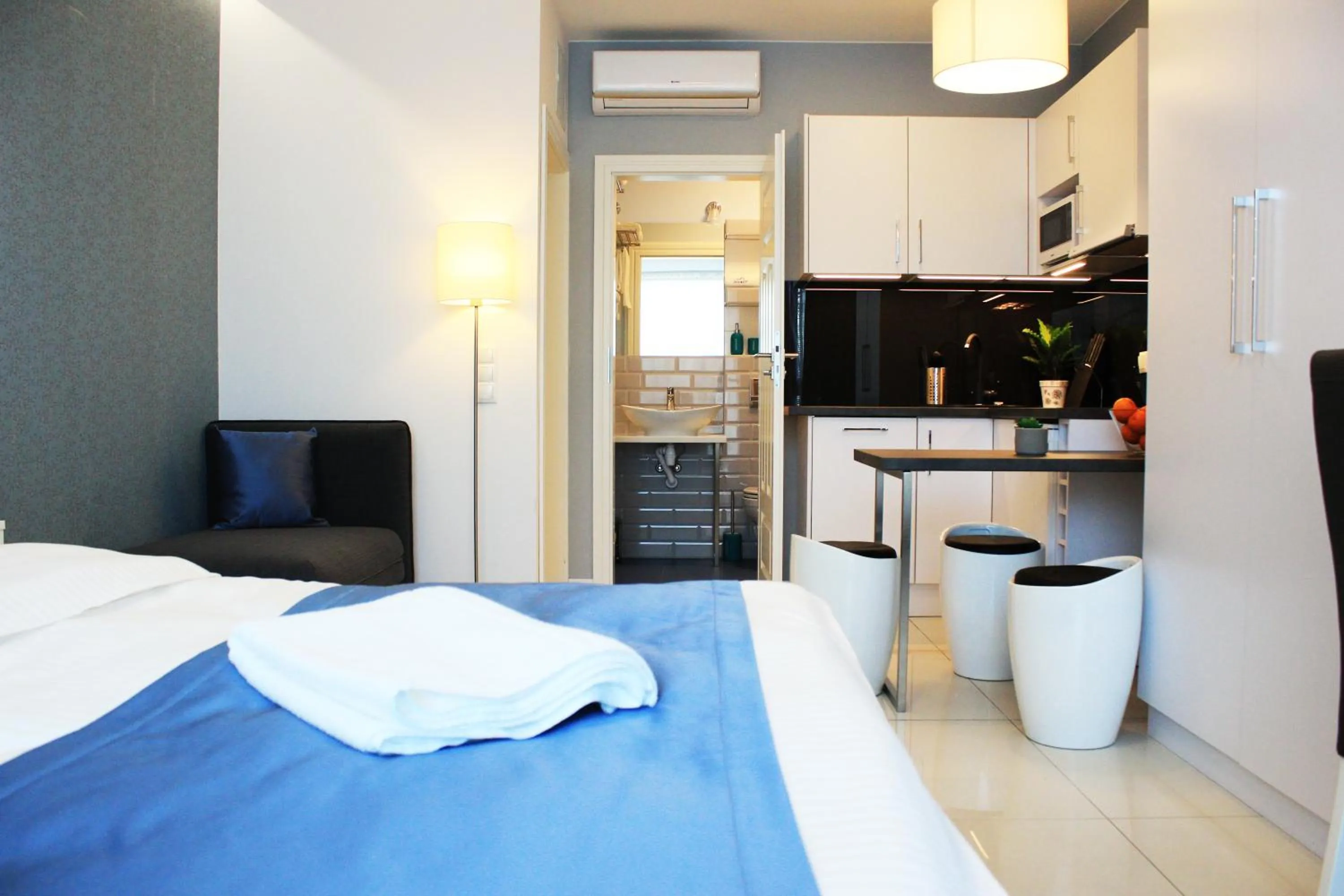 Bed in JessApart – Ochota Apartments