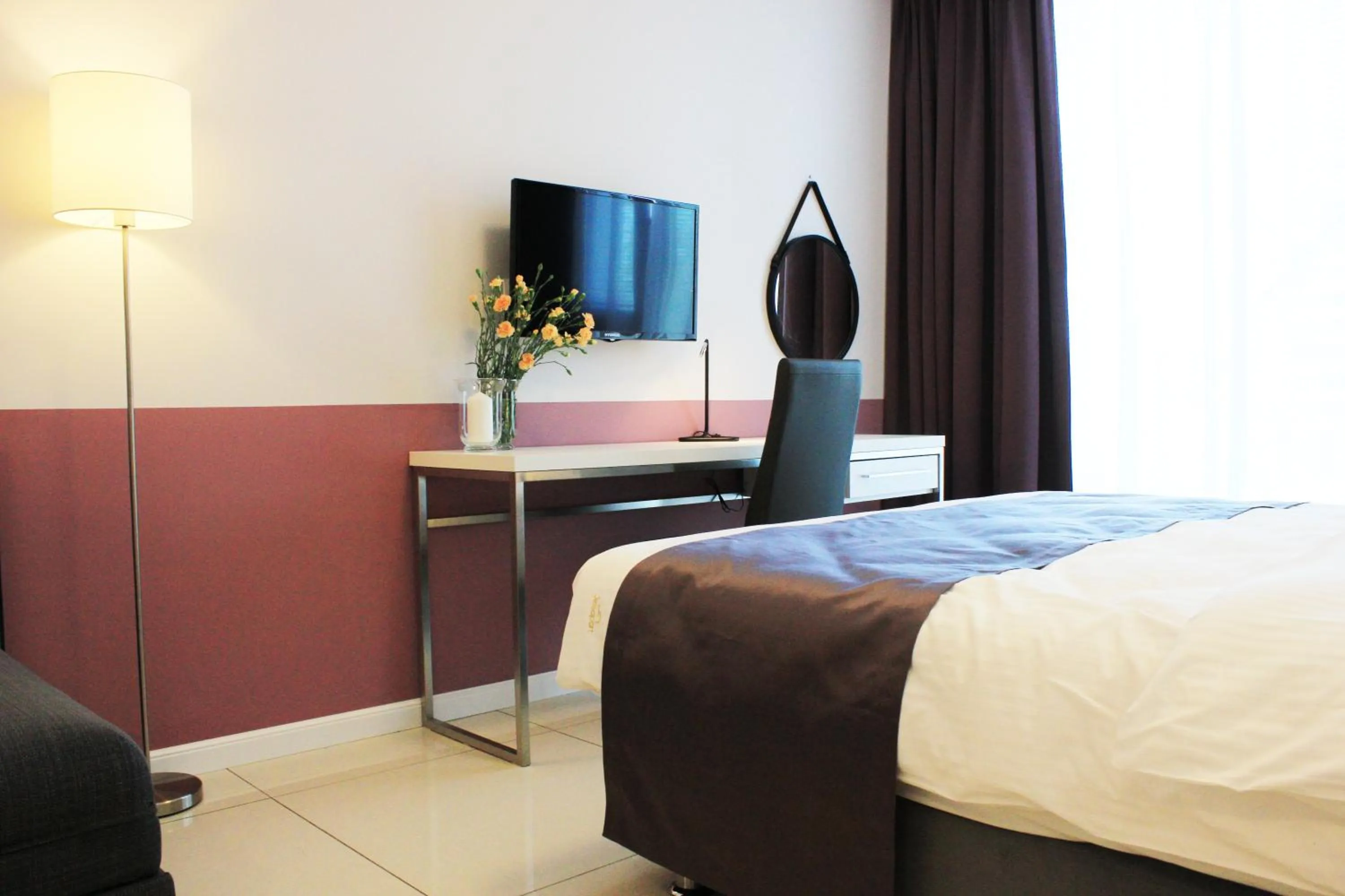 Bed in JessApart – Ochota Apartments