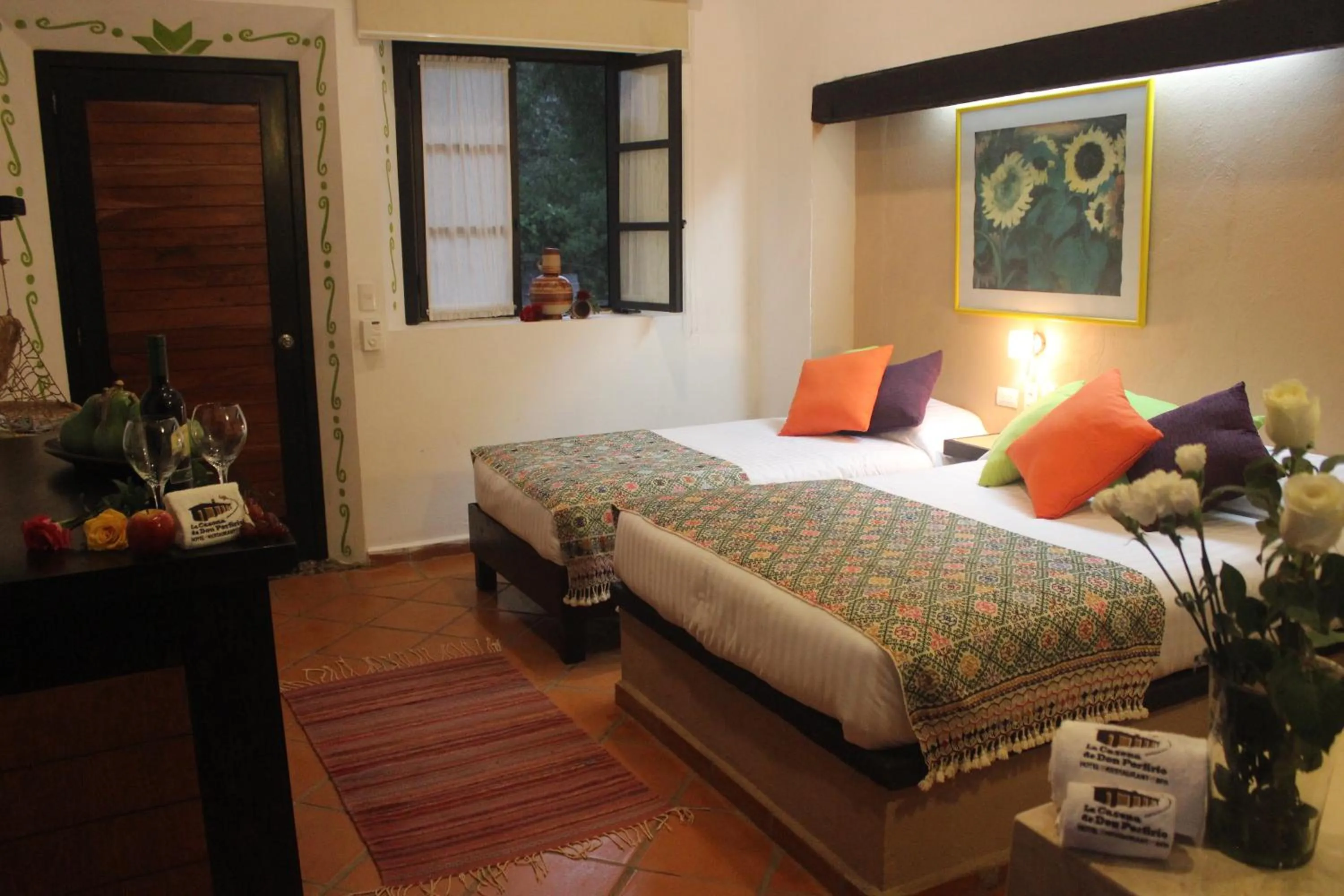 Bedroom in Hotel Boutique La Casona de Don Porfirio