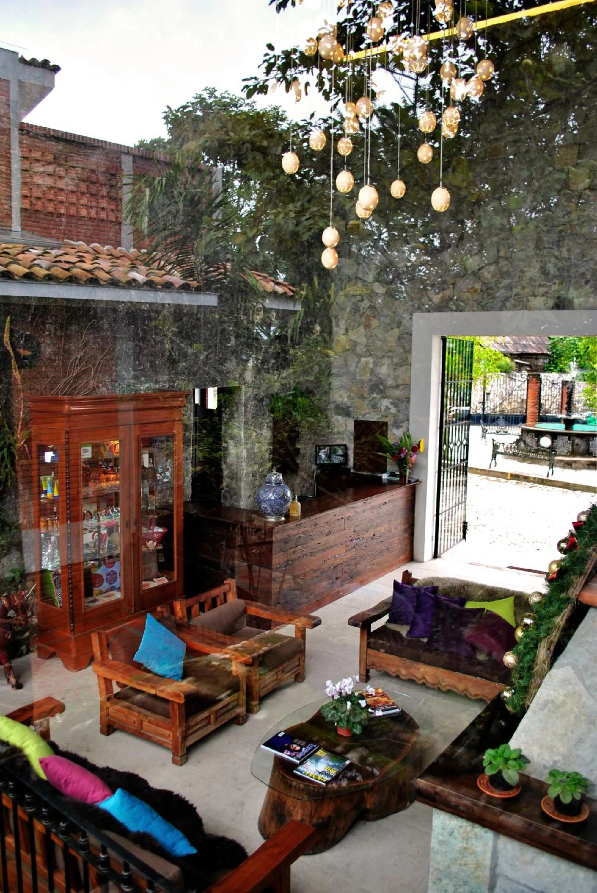 Area and facilities in Hotel Boutique La Casona de Don Porfirio