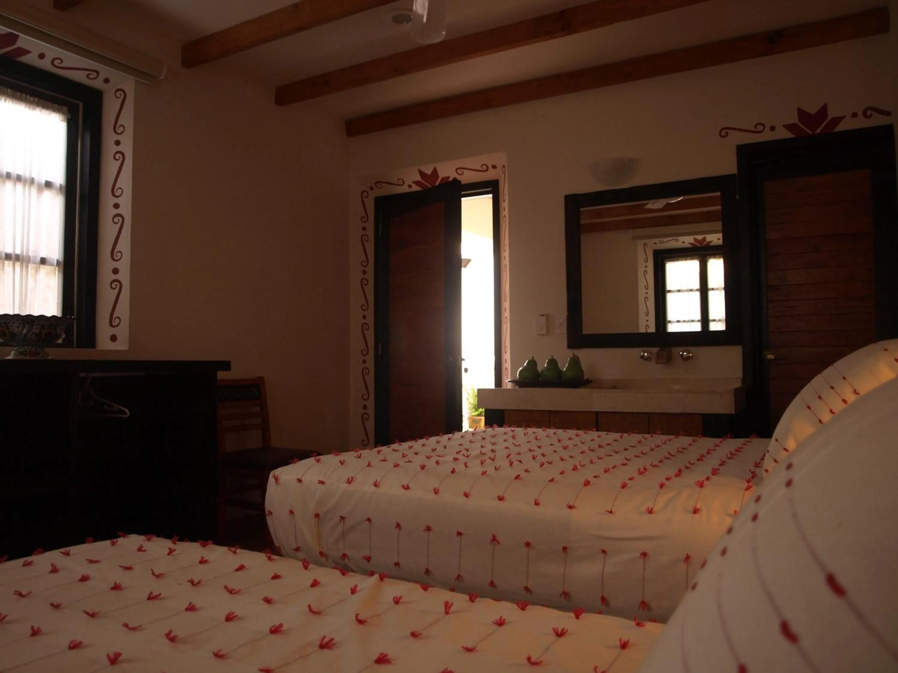 Bedroom in Hotel Boutique La Casona de Don Porfirio