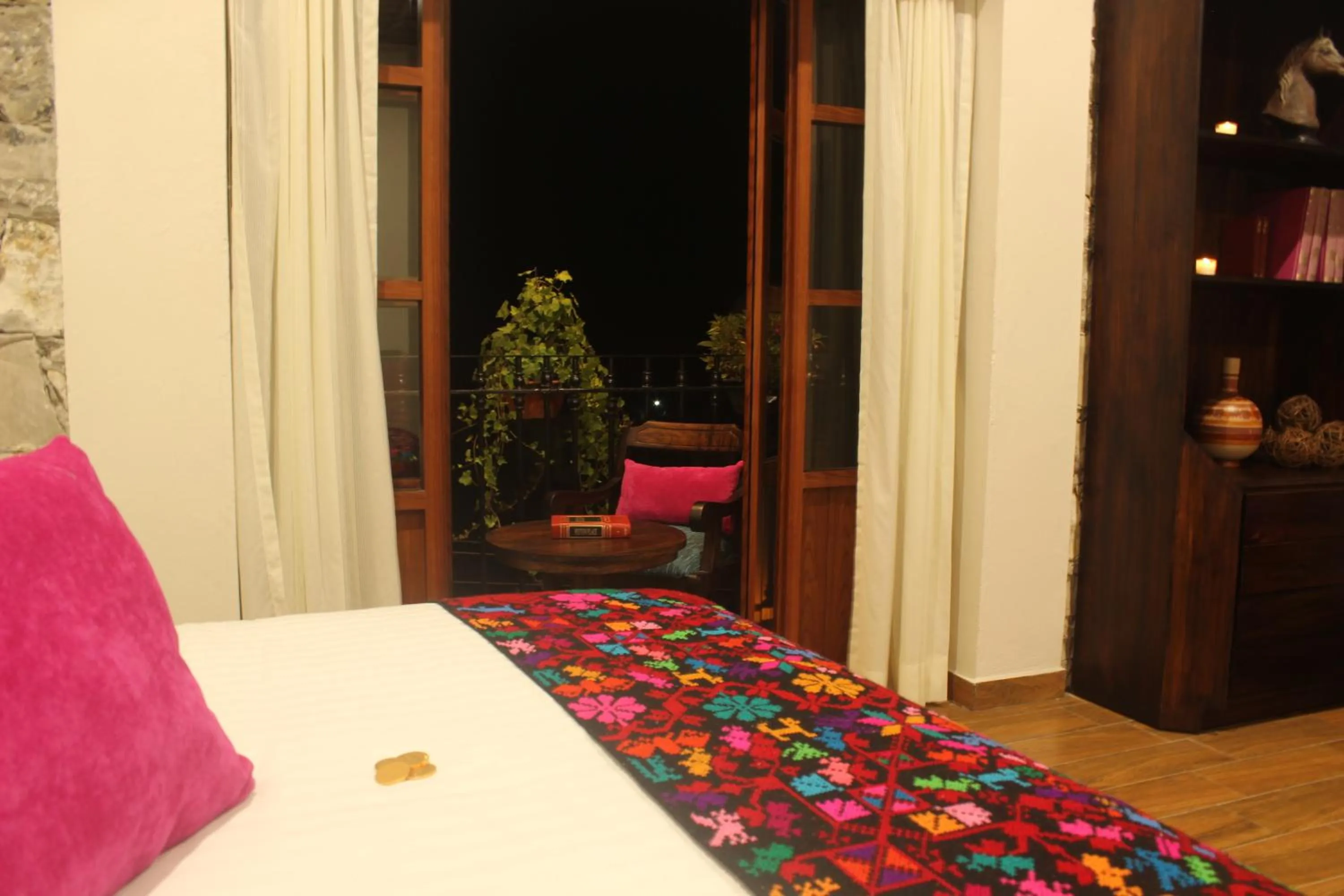 Bedroom in Hotel Boutique La Casona de Don Porfirio