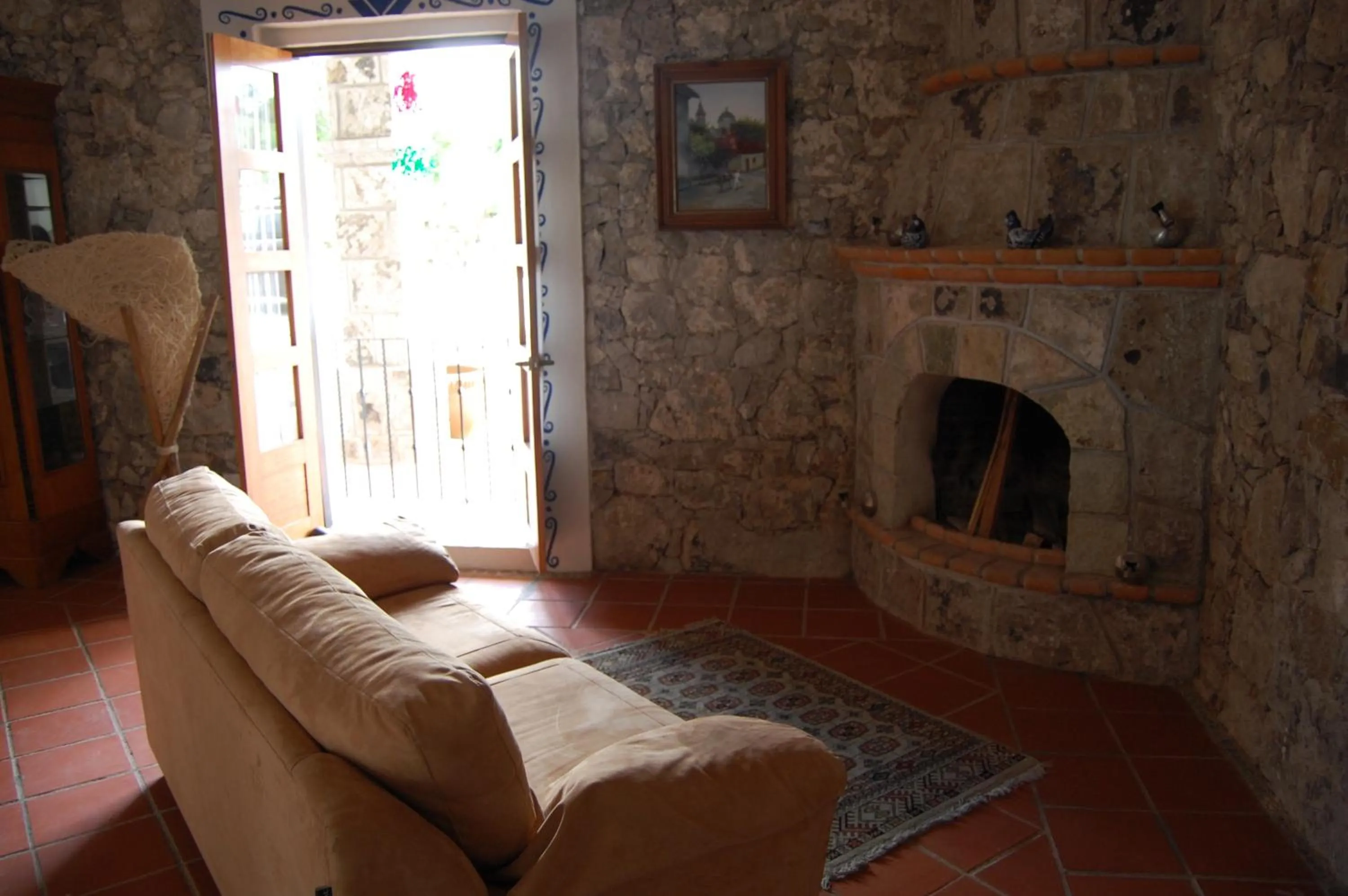 Living room in Hotel Boutique La Casona de Don Porfirio