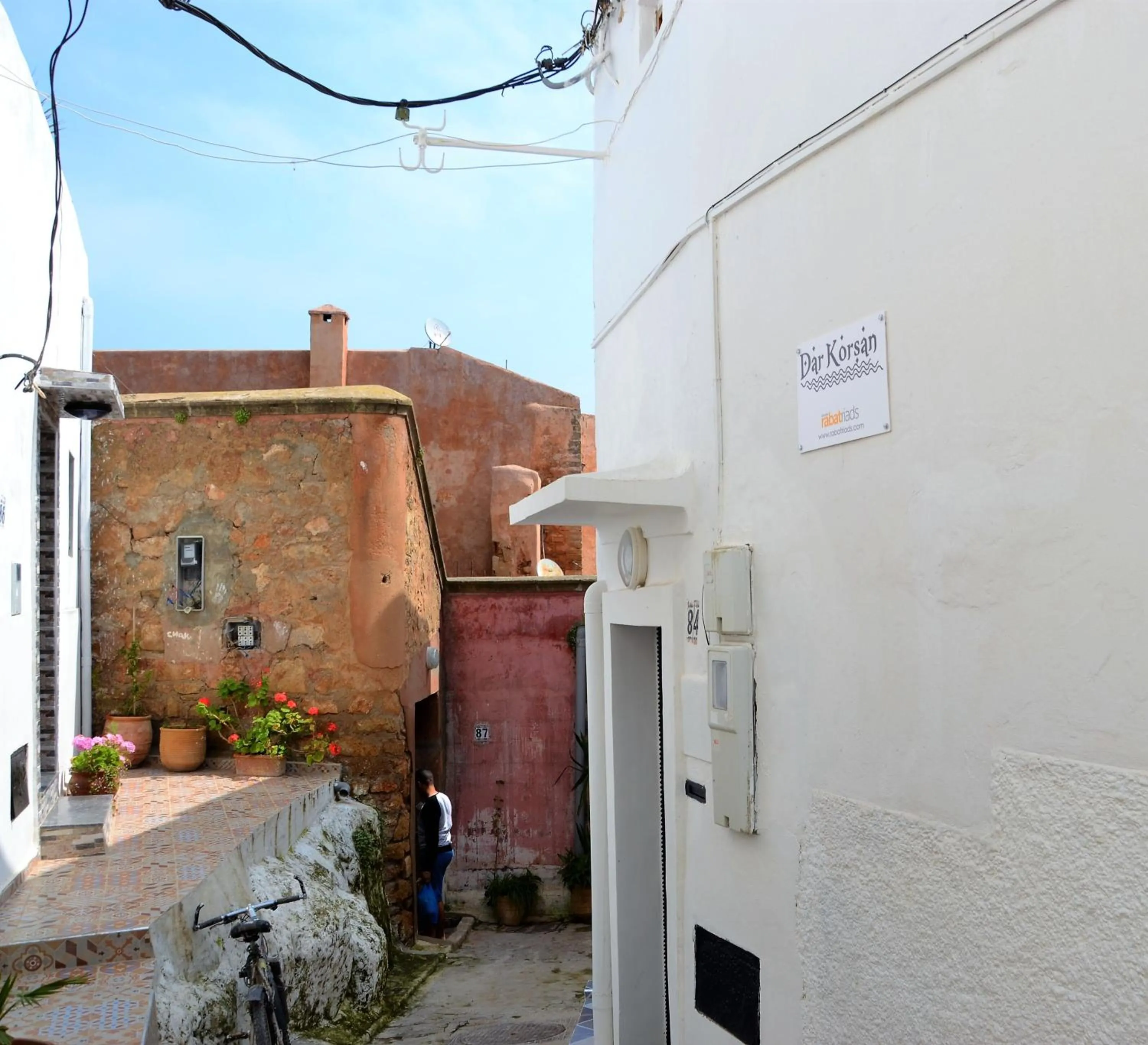 Facade/entrance in Dar Korsan