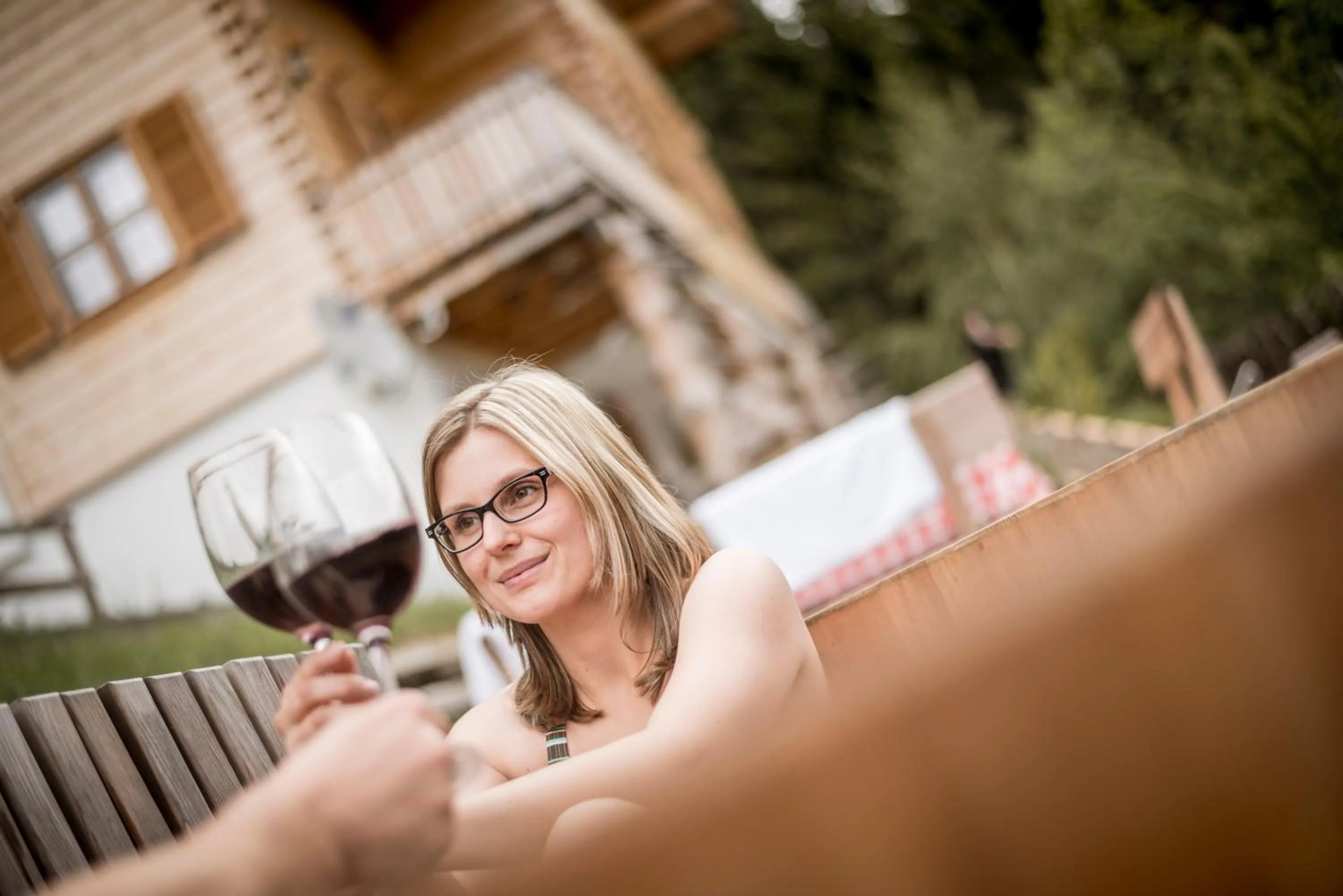 Spa and wellness centre/facilities in Bergchalet Kuhgraben