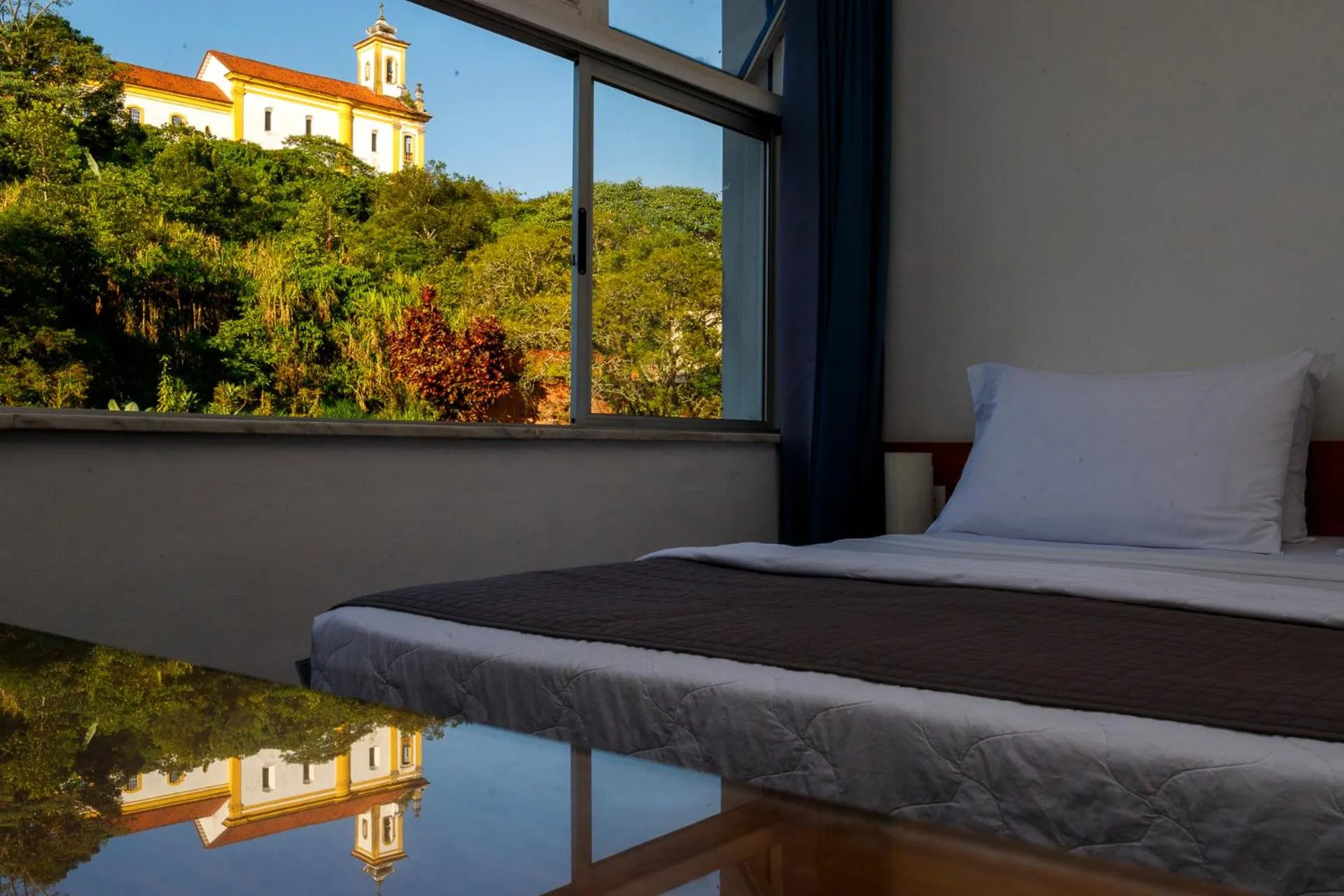 Natural landscape, Bed in Grande Hotel de Ouro Preto - 80 ANOS