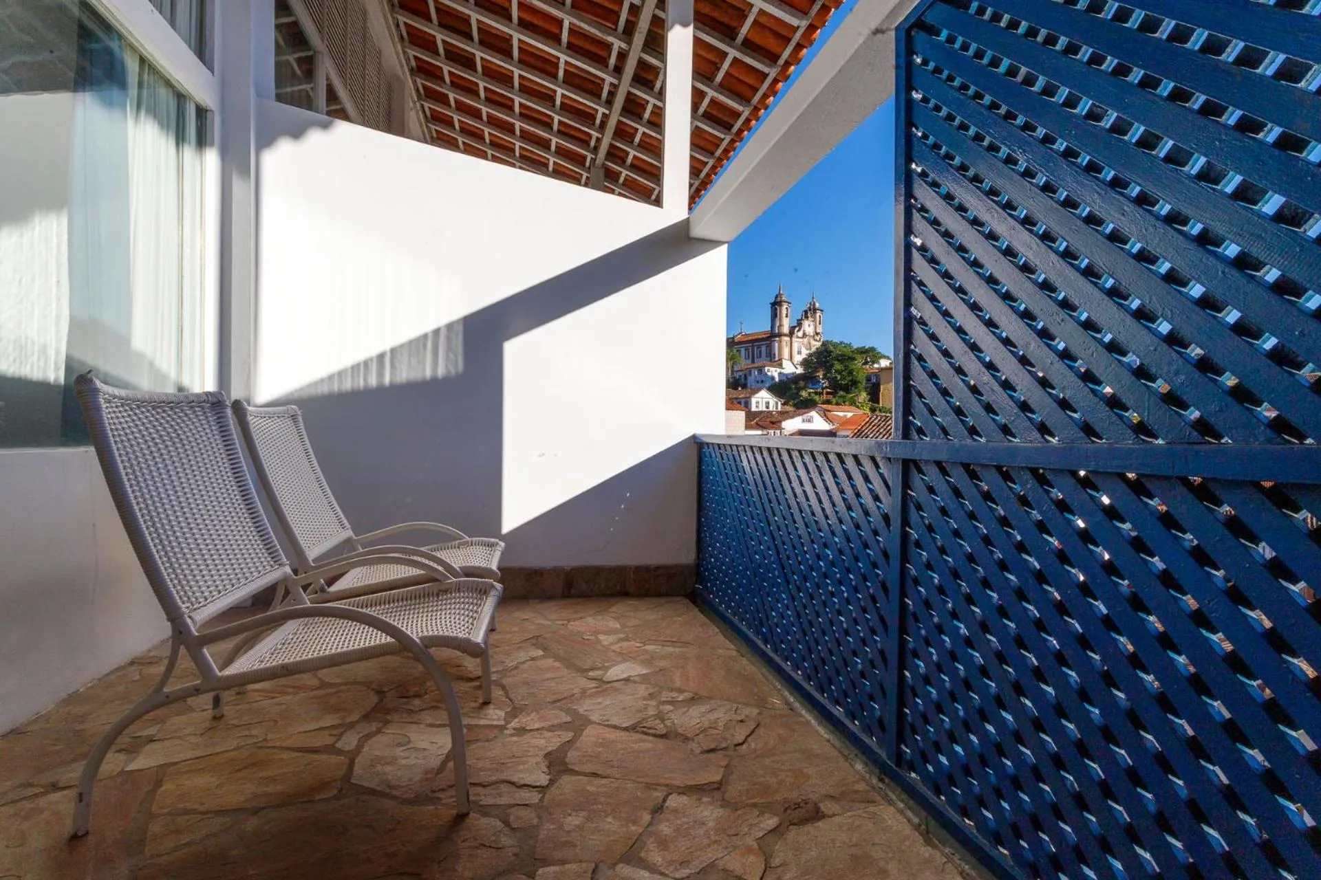 Patio in Grande Hotel de Ouro Preto - 80 ANOS