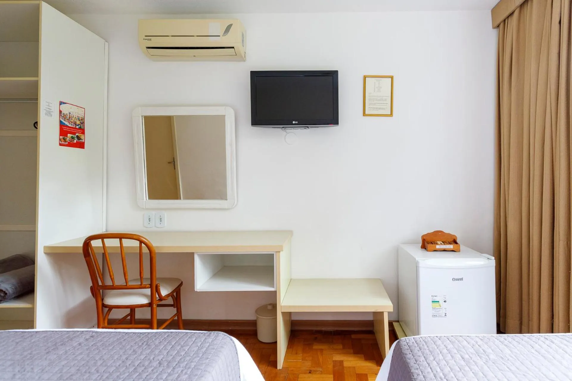 Bed in Grande Hotel de Ouro Preto - 80 ANOS