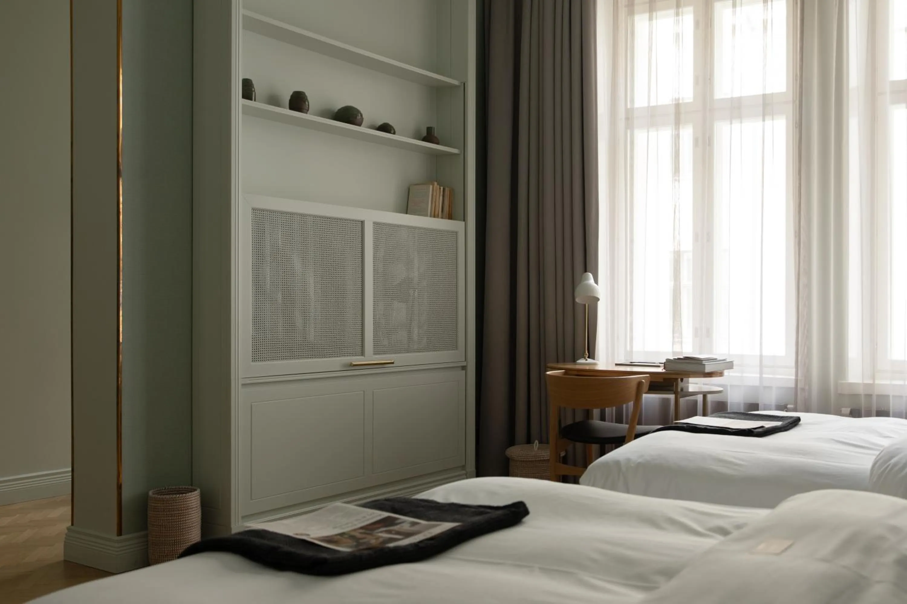 Bedroom, Bed in Hotel St. George Helsinki