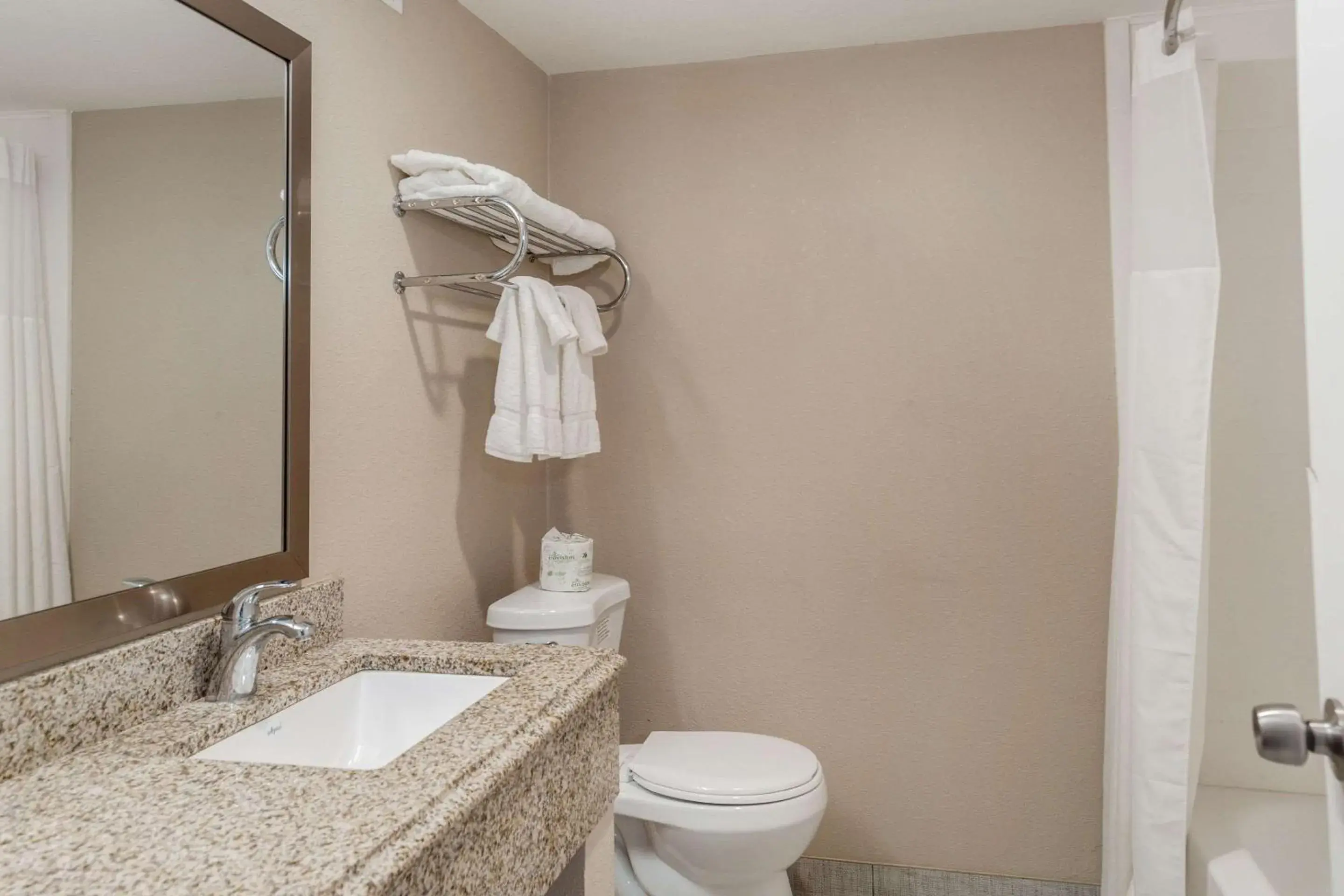 Bathroom in Clarion Inn & Suites Stroudsburg - Poconos