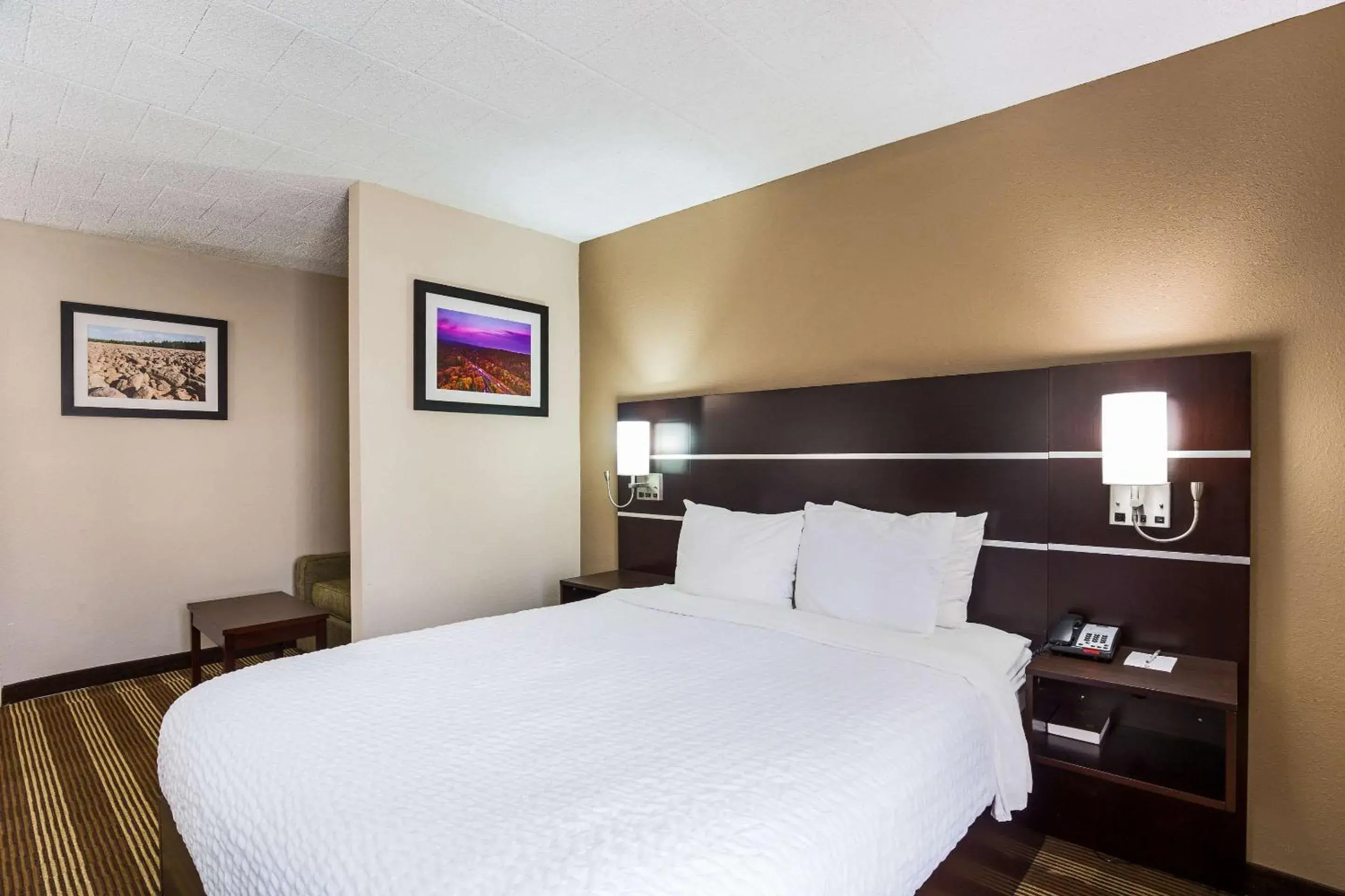 Photo of the whole room, Bed in Clarion Inn & Suites Stroudsburg - Poconos