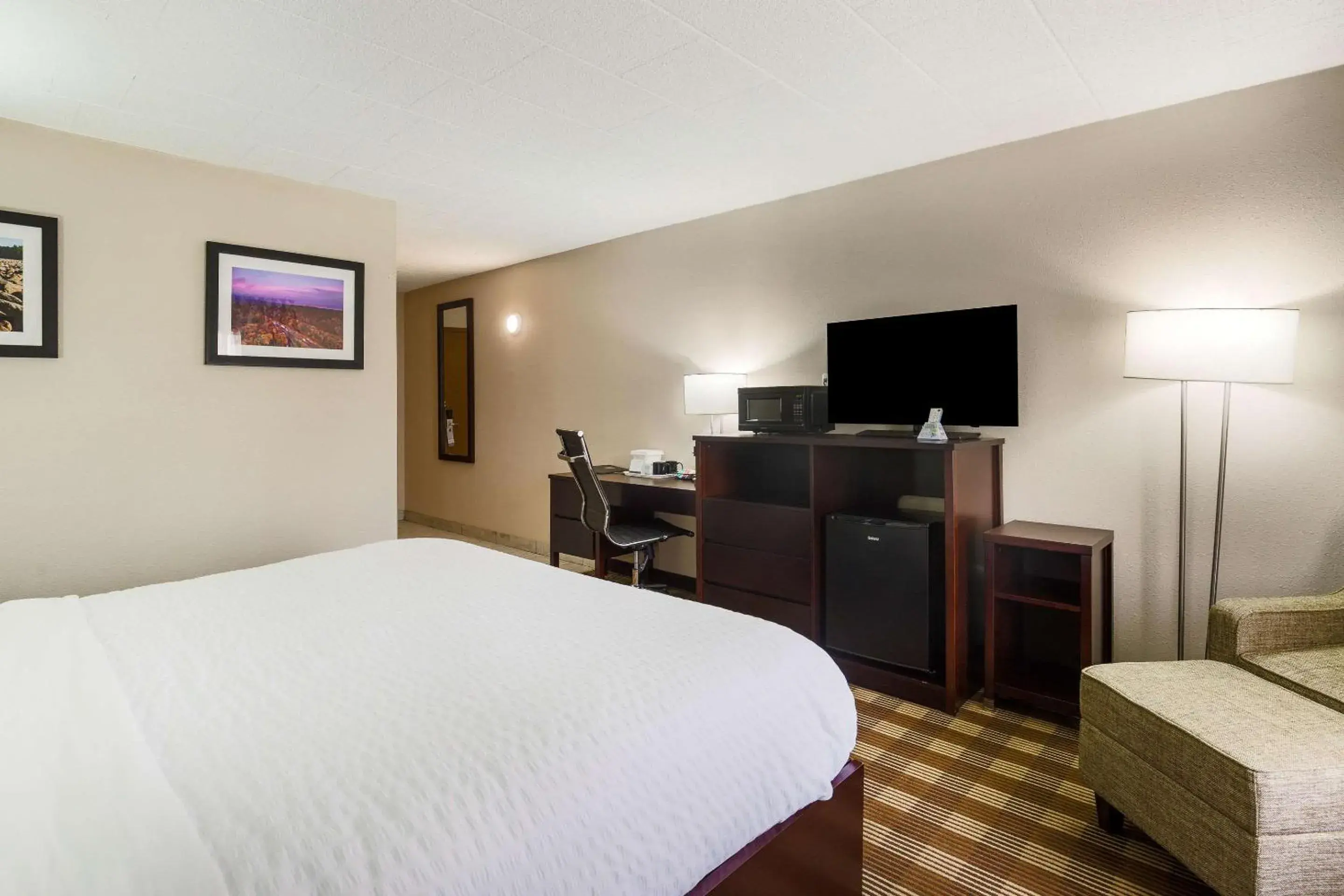 Photo of the whole room, TV/Entertainment Center in Clarion Inn & Suites Stroudsburg - Poconos