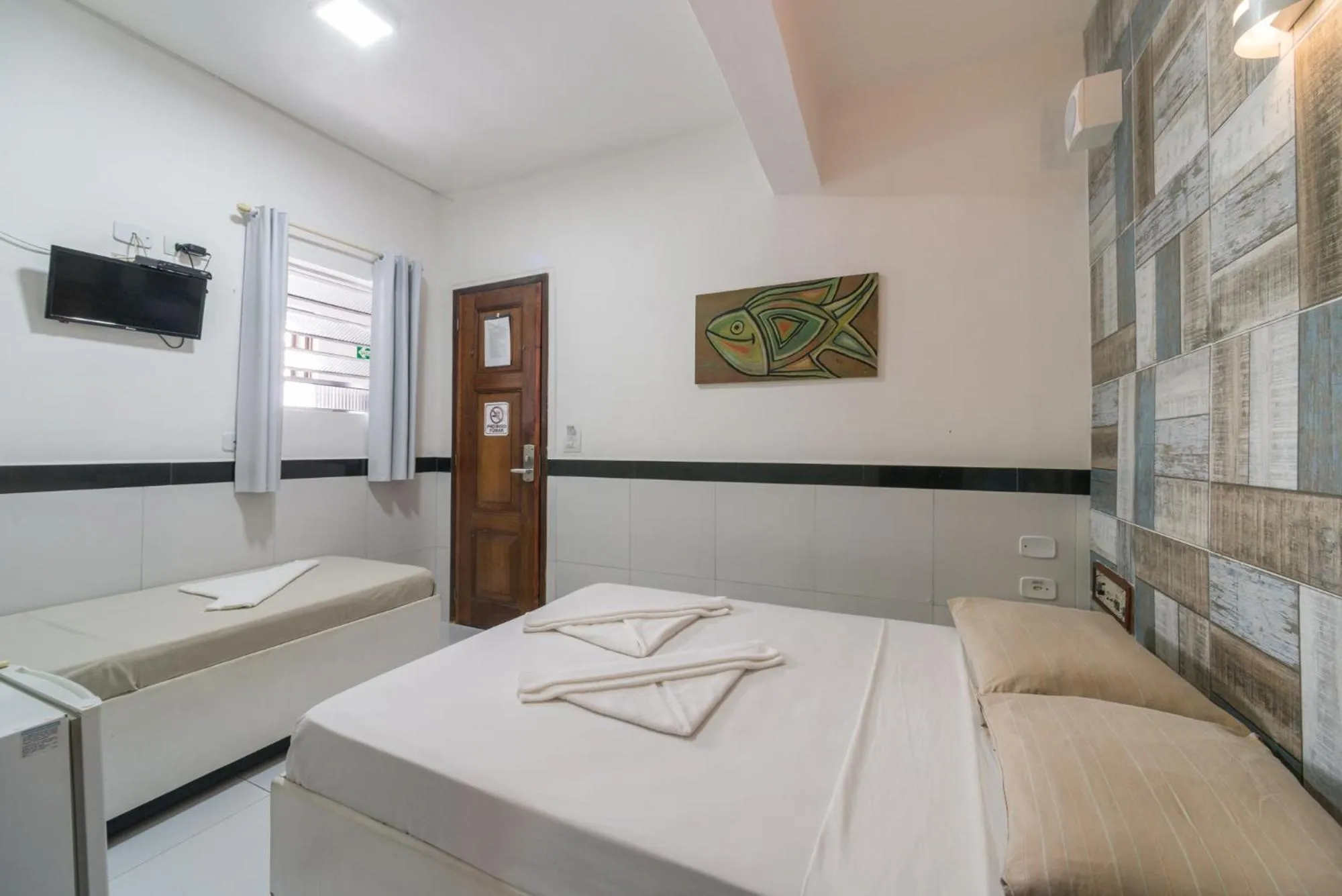 Bedroom, Bed in Hotel Pousada da Praia