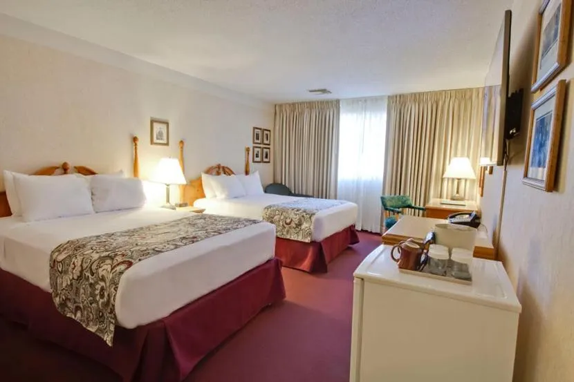 Bed in Bavarian Inn Lodge