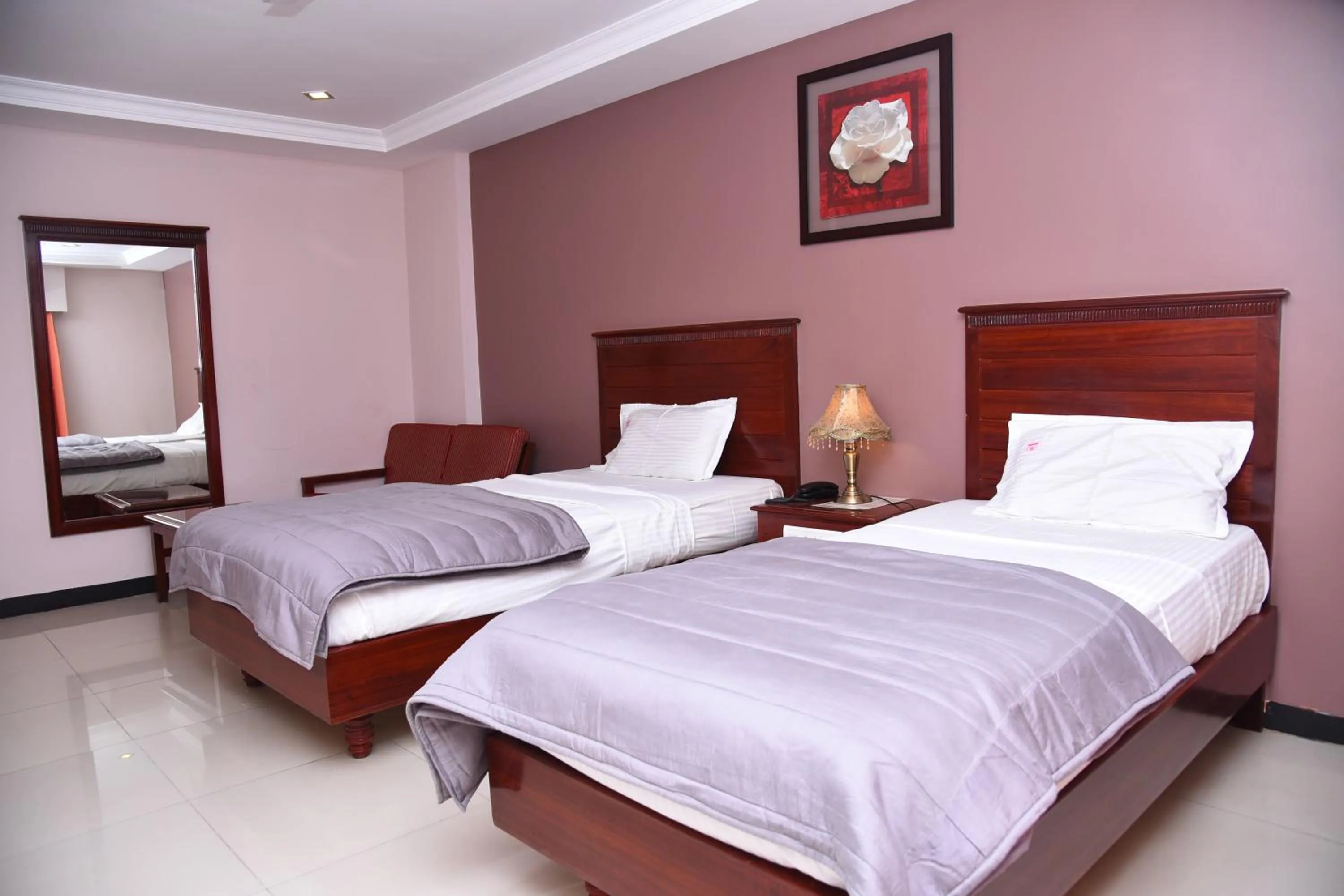 Bedroom, Bed in Hotel Subhalakshmi Palace