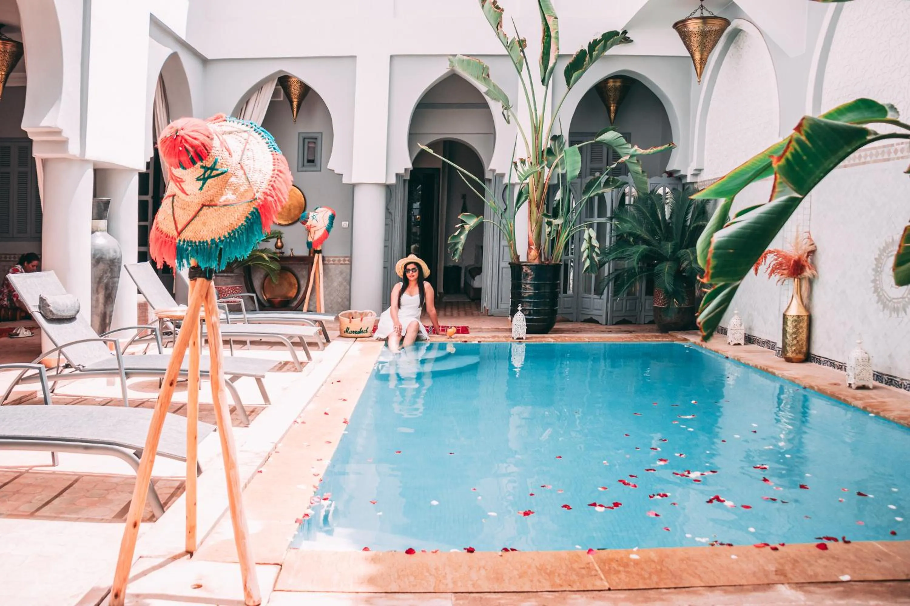Swimming pool in Riad Shemsi