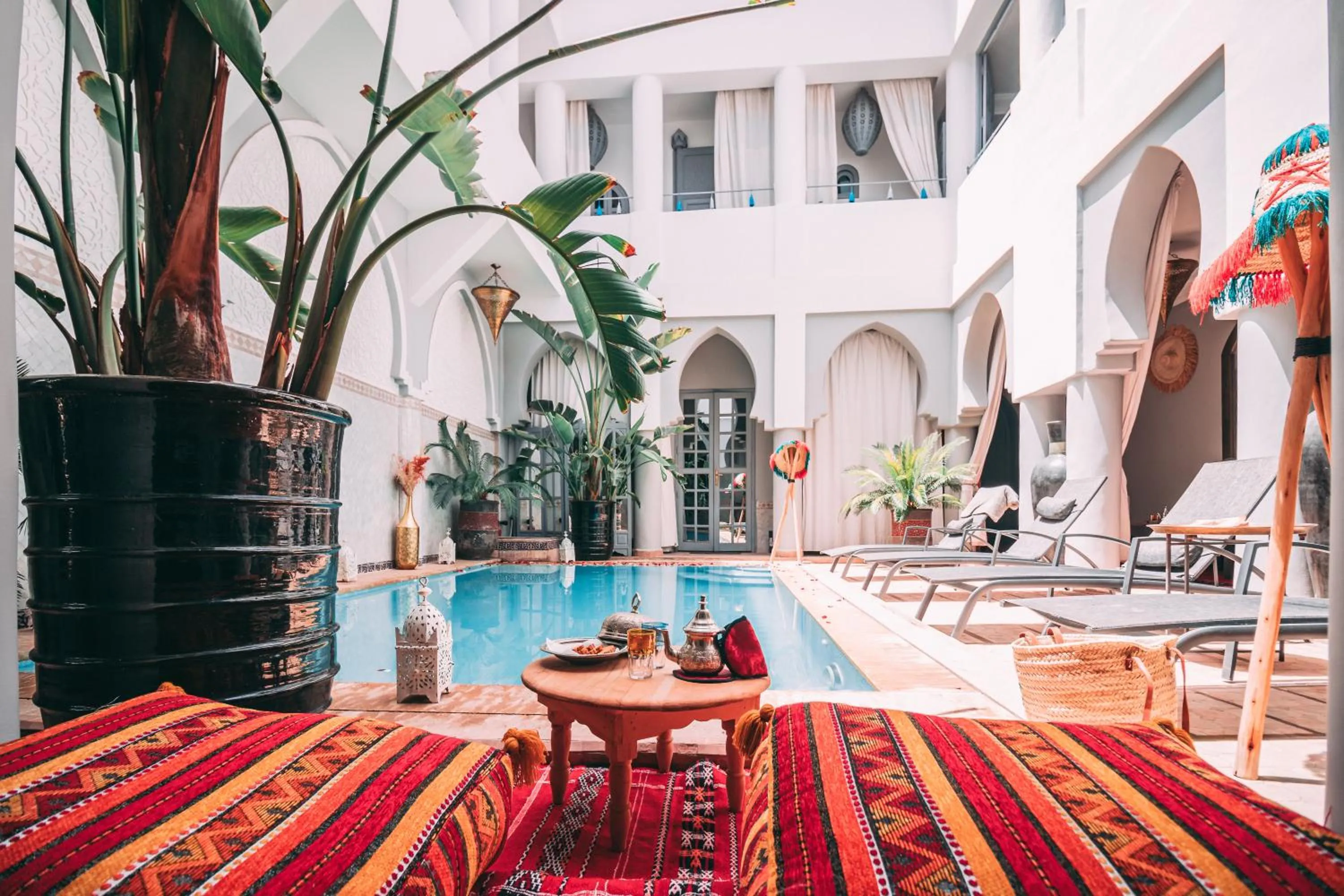 Swimming pool in Riad Shemsi