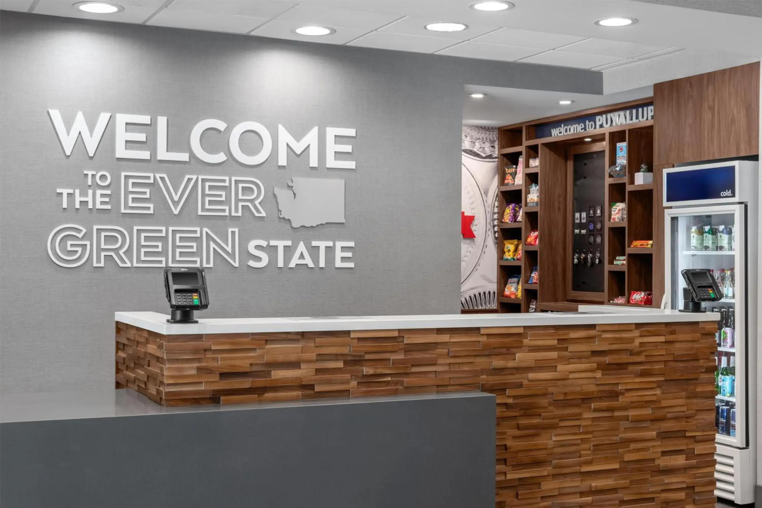 Lobby or reception in Hampton Inn & Suites Tacoma/Puyallup Lobby or reception in Hampton Inn & Suites Tacoma/Puyallup