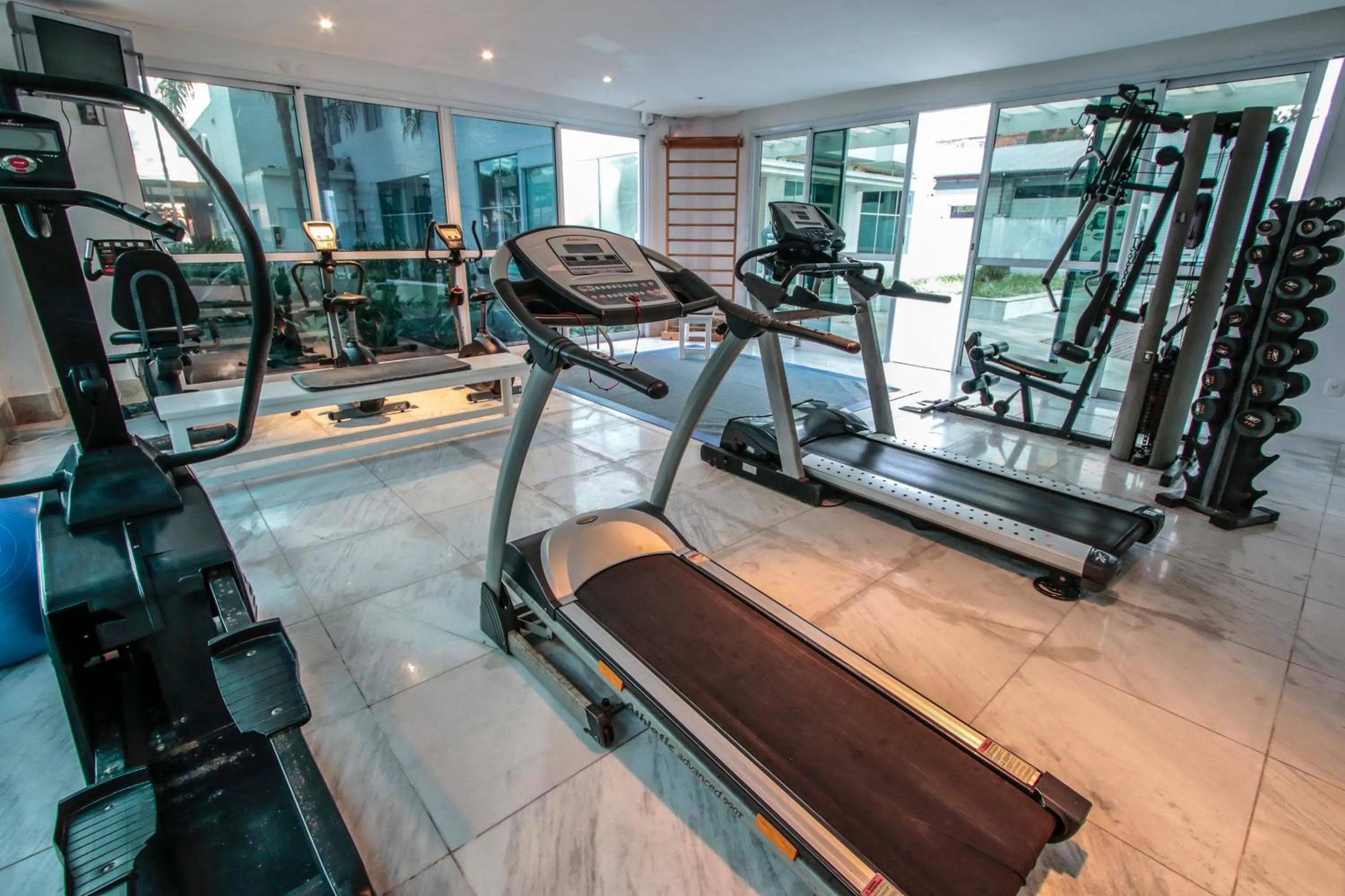 Fitness centre/facilities in Favorita Golden Hotel e Eventos