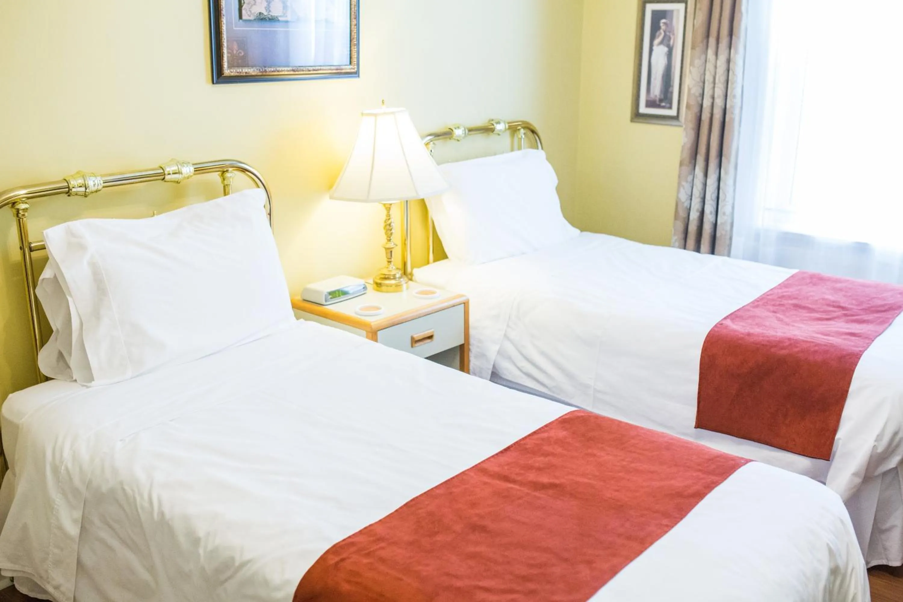 Bed in The Harbour House