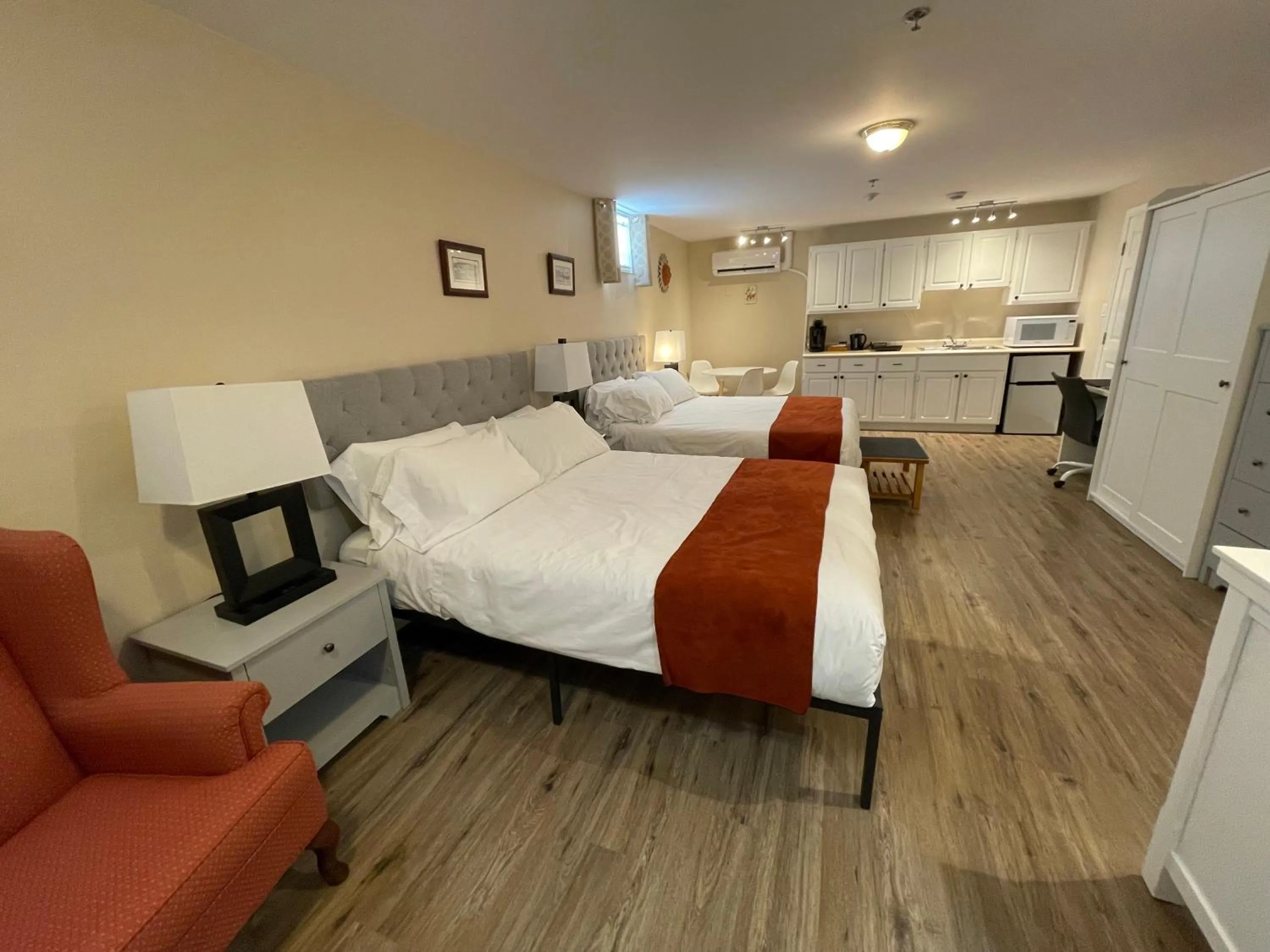 Bed in The Harbour House