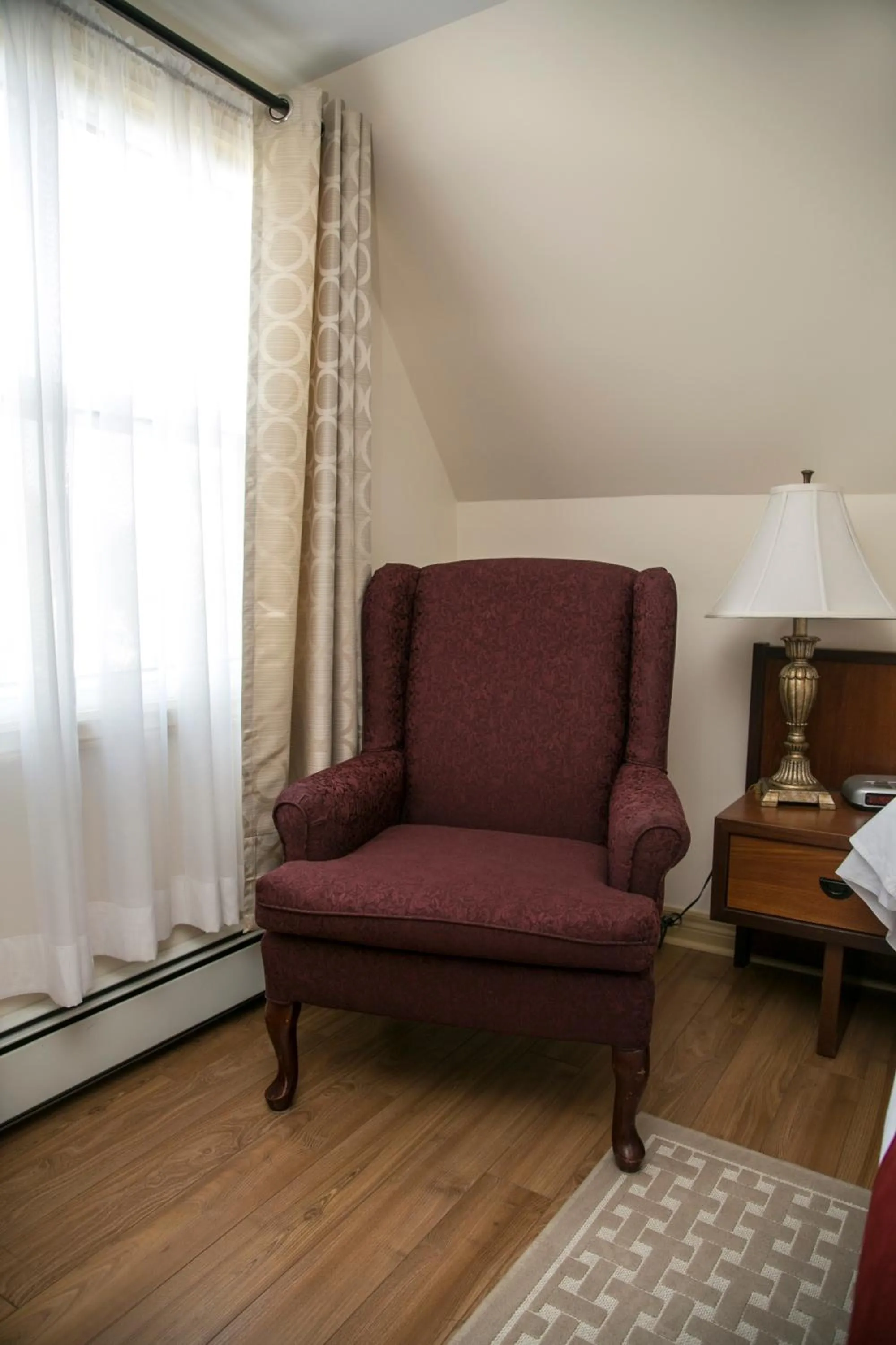 Seating area in The Harbour House