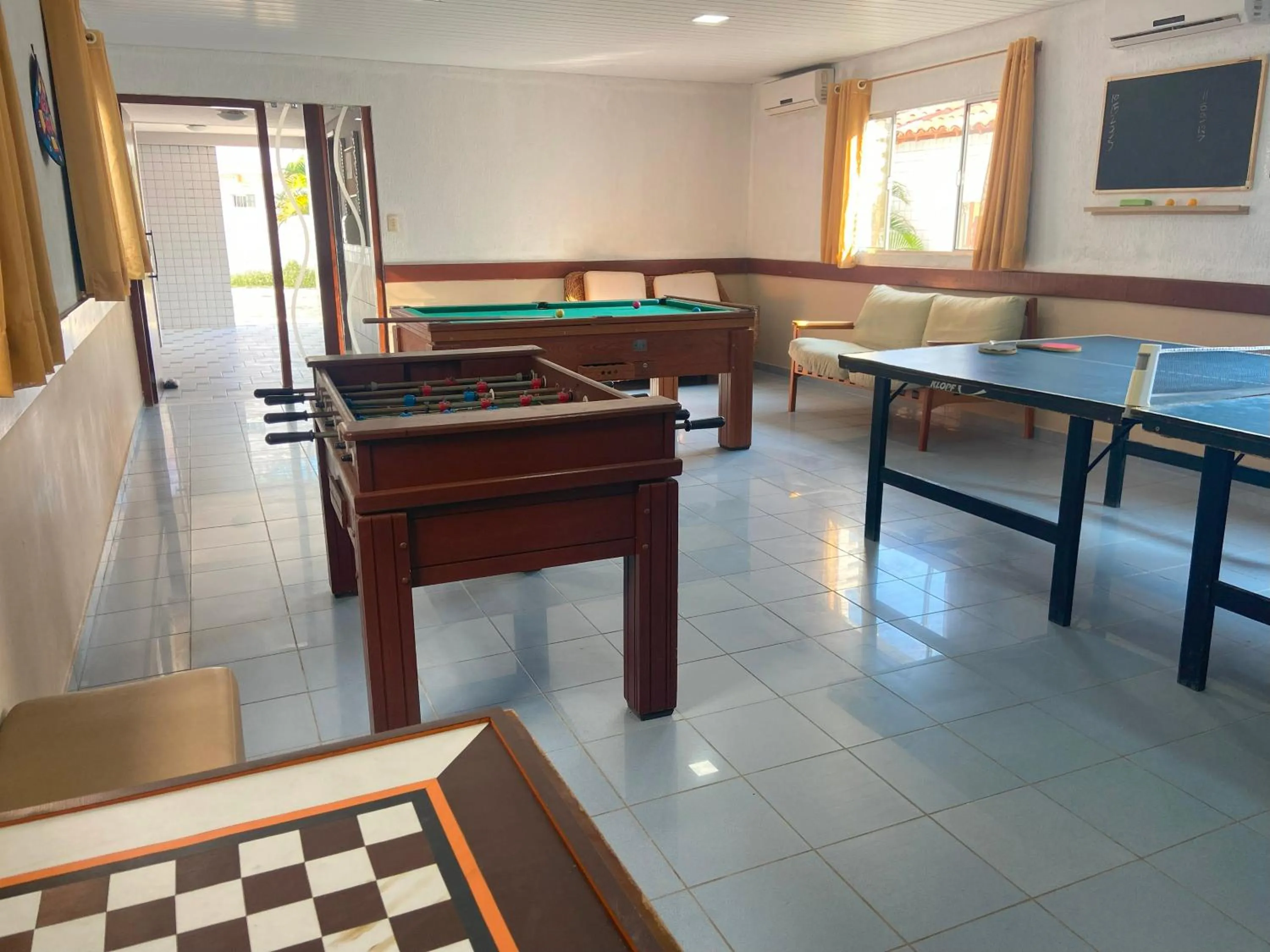 Billiard in Hotel Enseada dos Corais