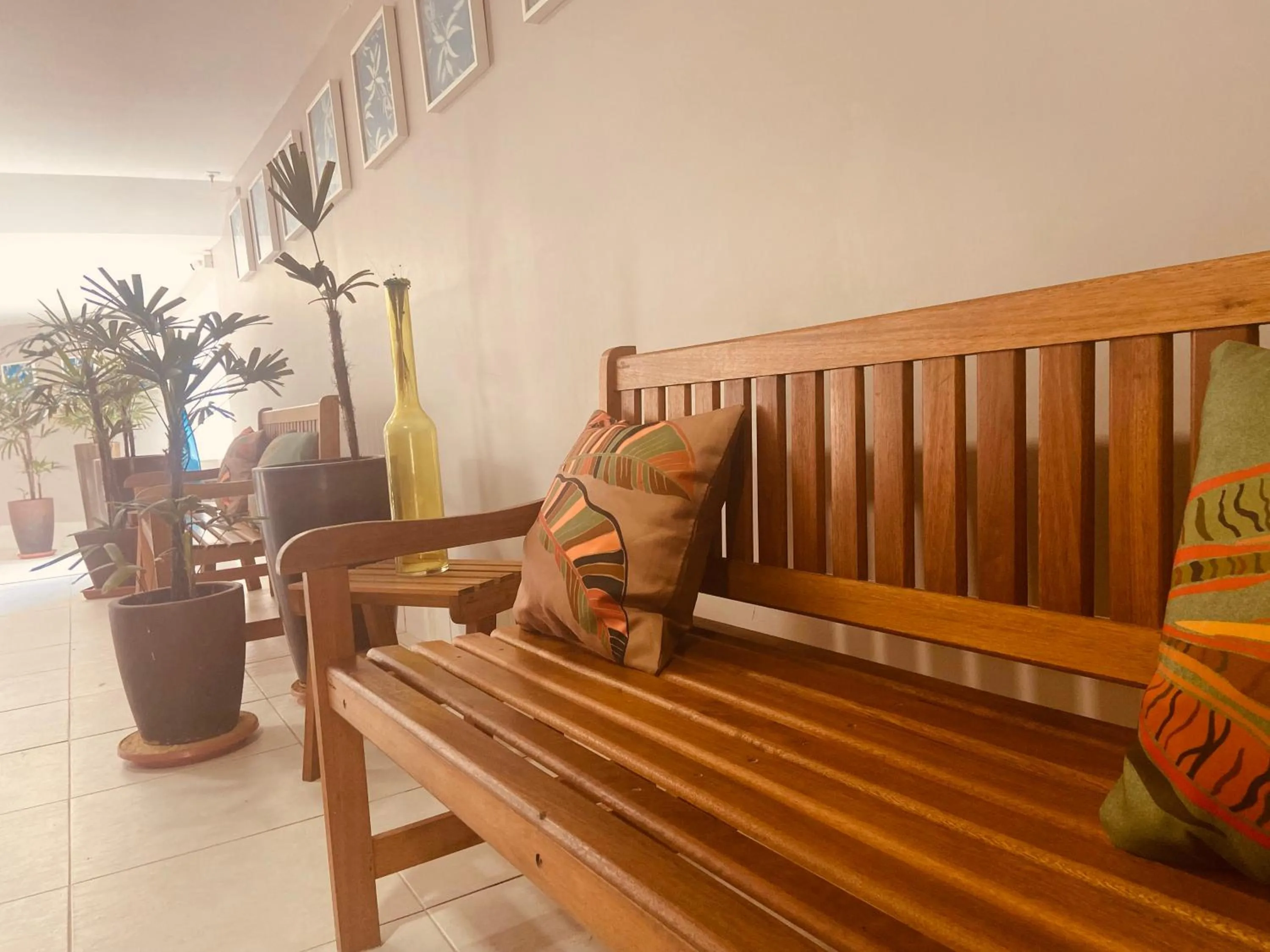 Lobby or reception in Hotel Enseada dos Corais