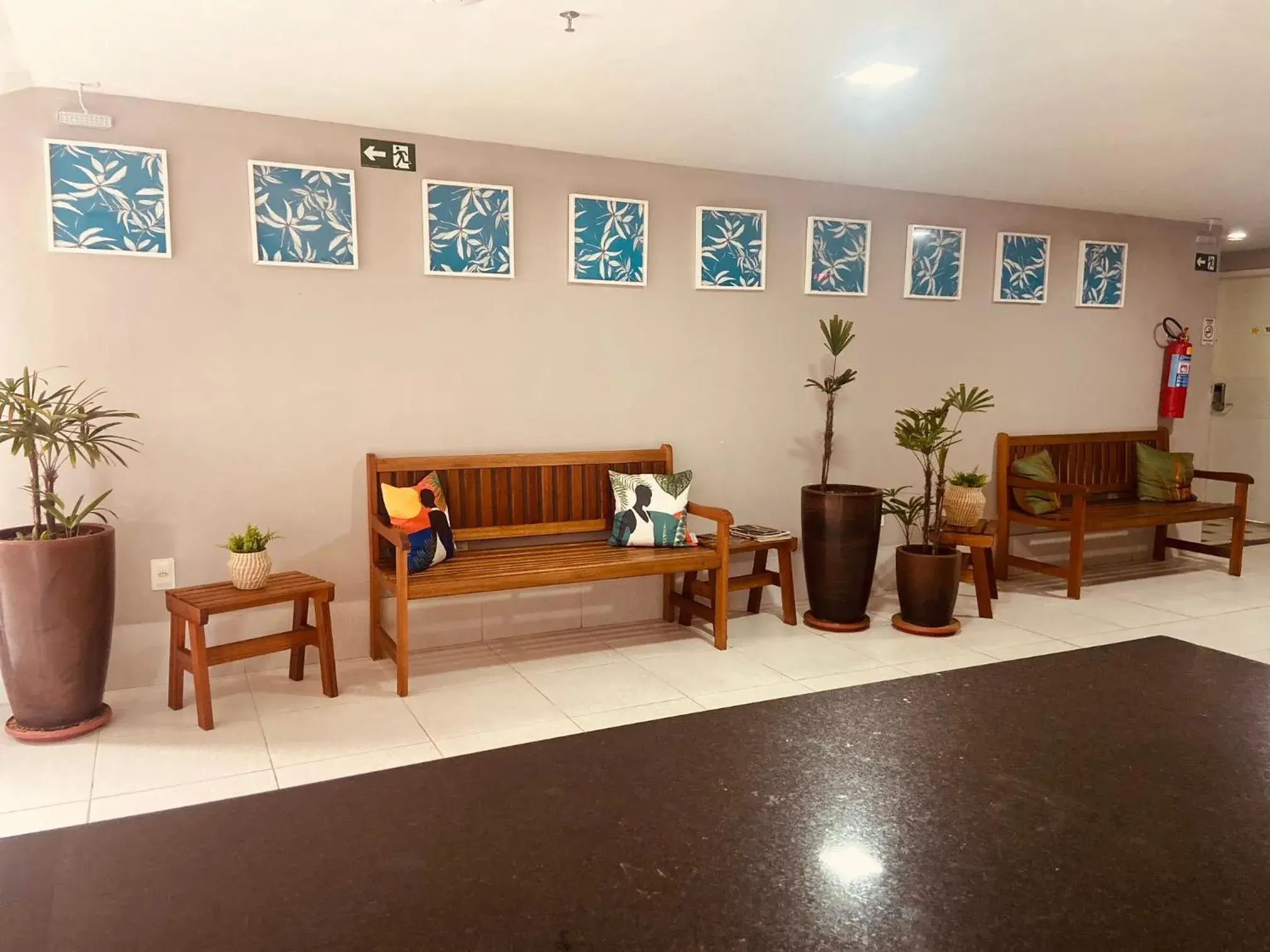 Lobby or reception in Hotel Enseada dos Corais Lobby or reception in Hotel Enseada dos Corais