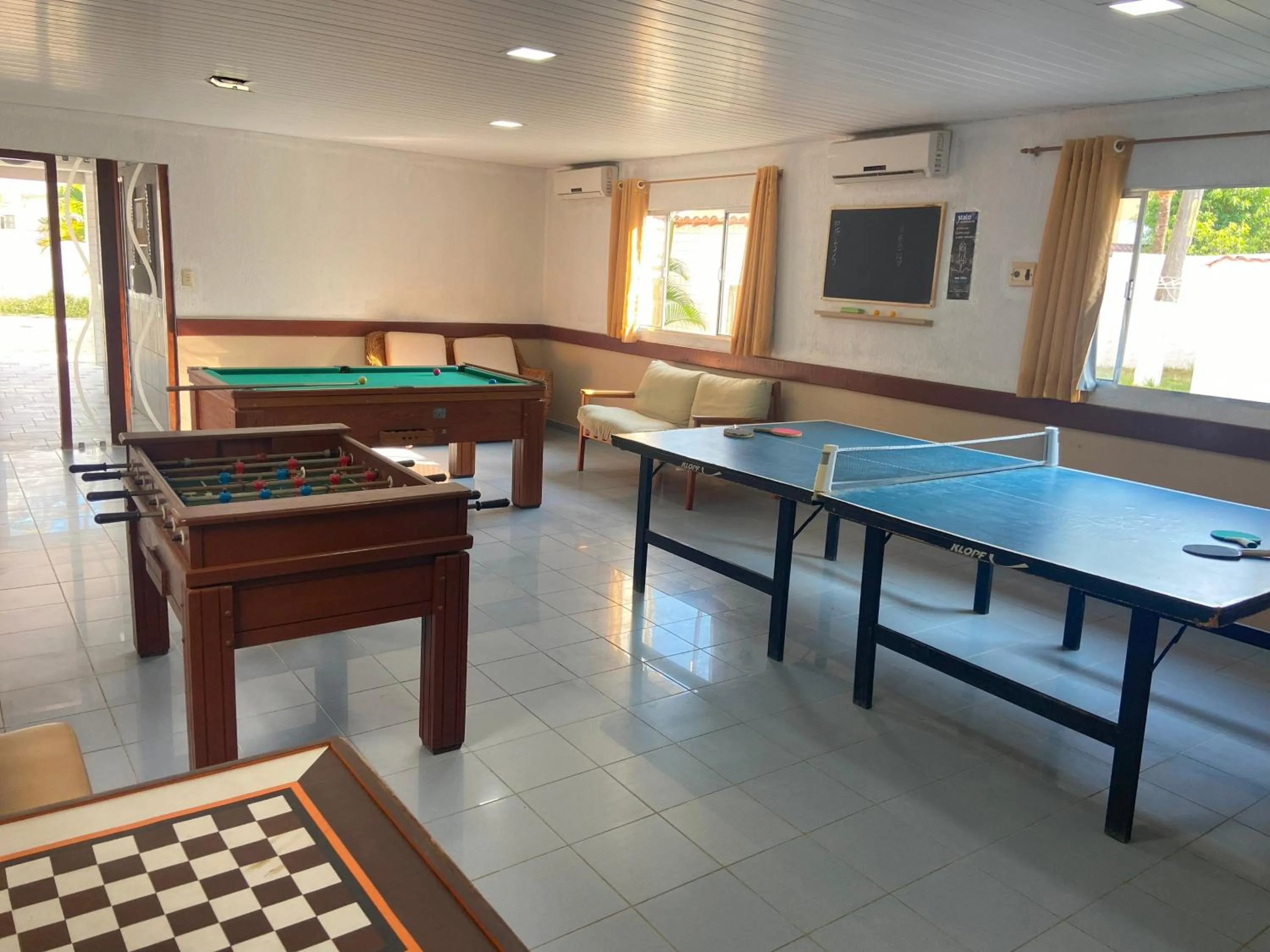 Billiard in Hotel Enseada dos Corais